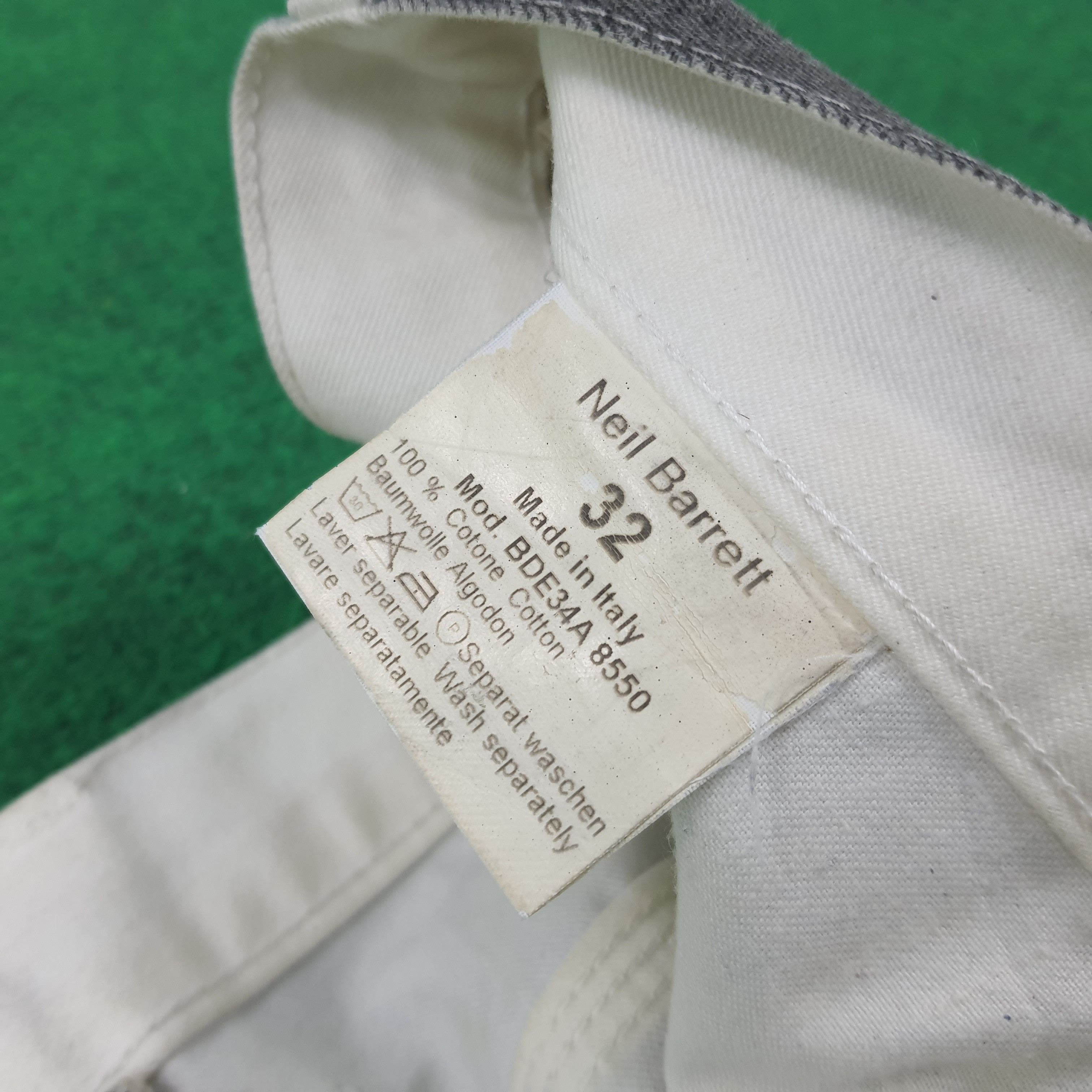 Neil Barrett × Vintage Vintage Neil Barrett BDE34A Italian Designer Casual Pants Size US 32 / EU 48 - 8 Thumbnail