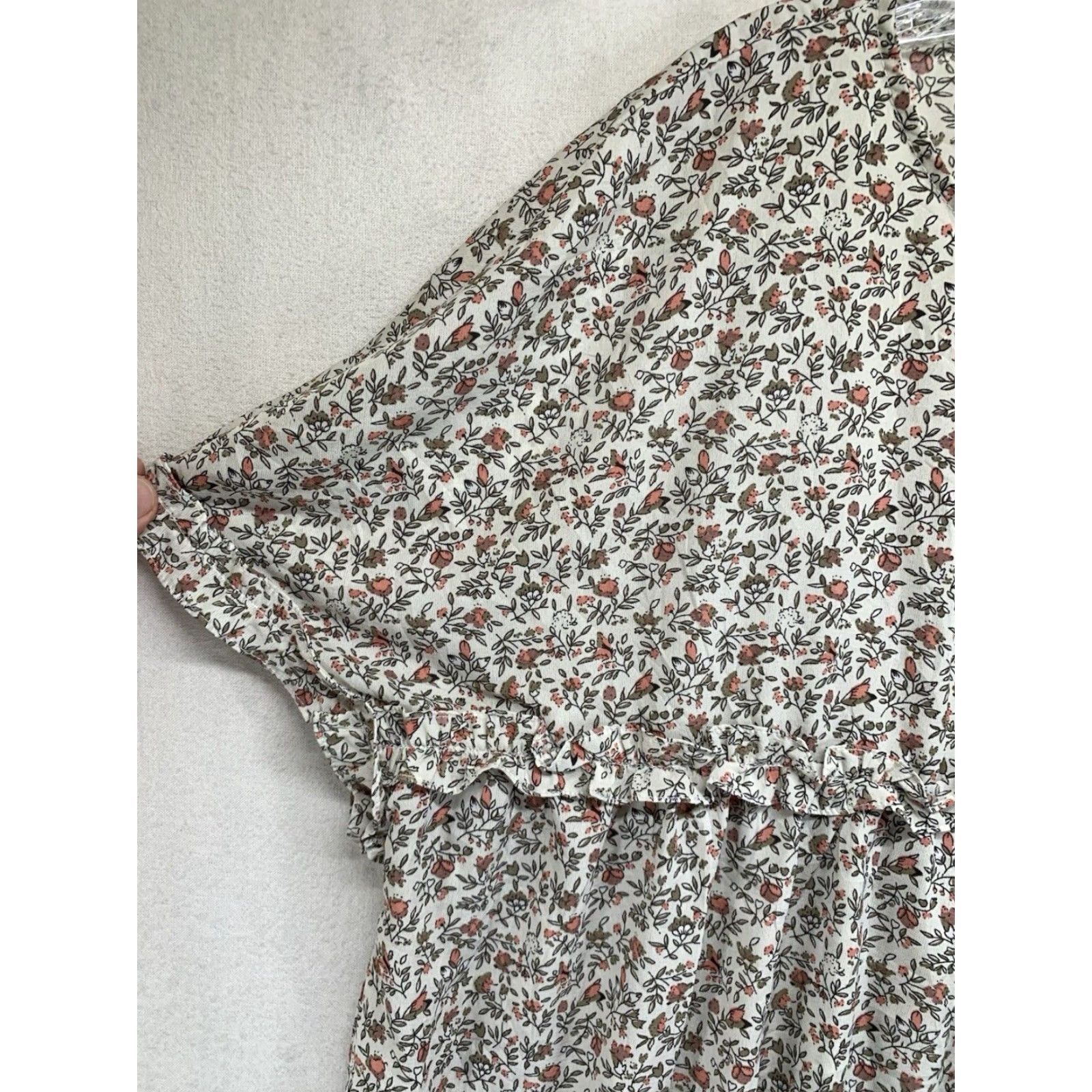 Vintage VINTAGE Suzanne Betro Women’s Plus Size 2X Floral Blouse Short Sleeve Rayon Summer Casual Women's Size XXL / US 16-18 / IT 52-54 - 6 Thumbnail