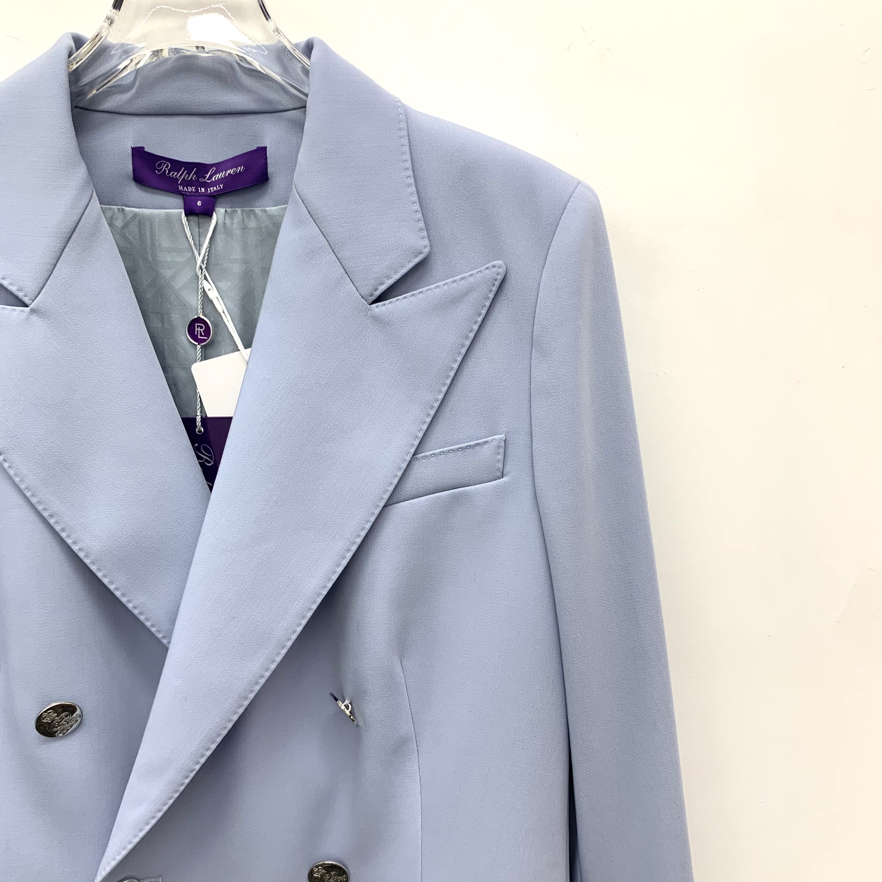 Ralph Lauren Ralph Lauren Wool Blazer Blue (6) Size 44R - 3 Thumbnail