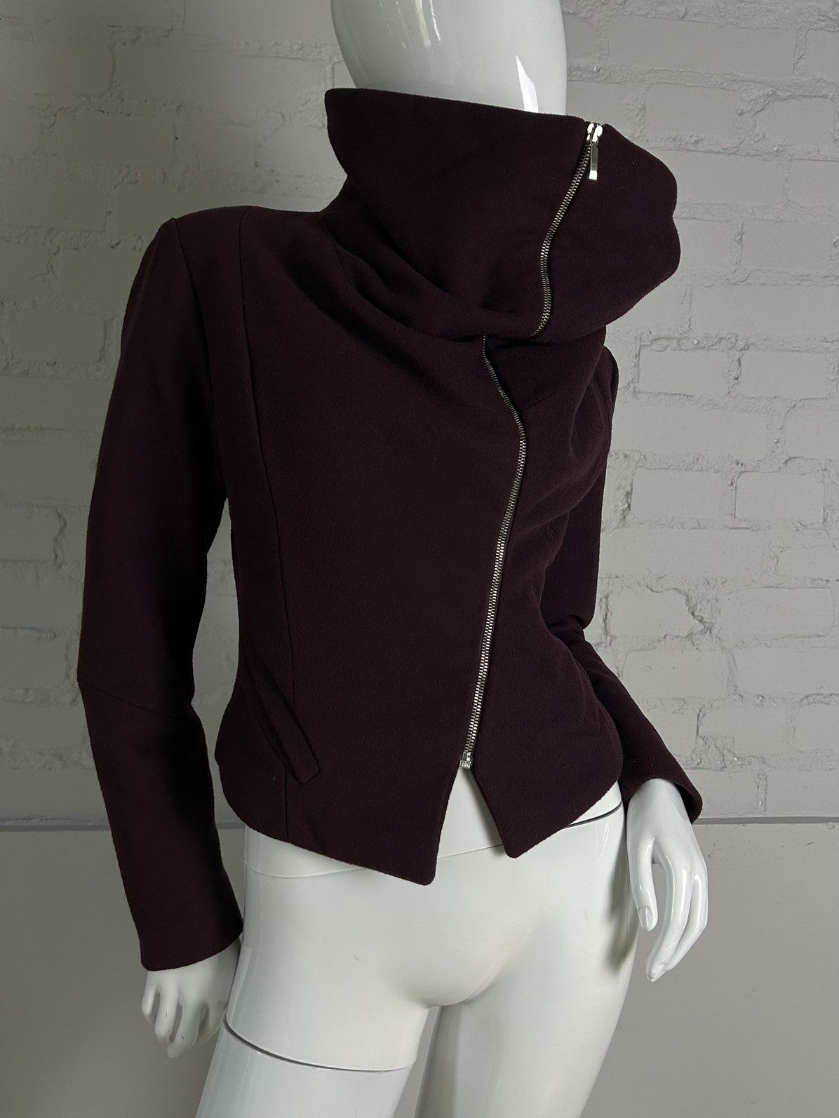 Other So sick wool asymmetric jacket Size M / US 6-8 / IT 42-44 - 8 Thumbnail