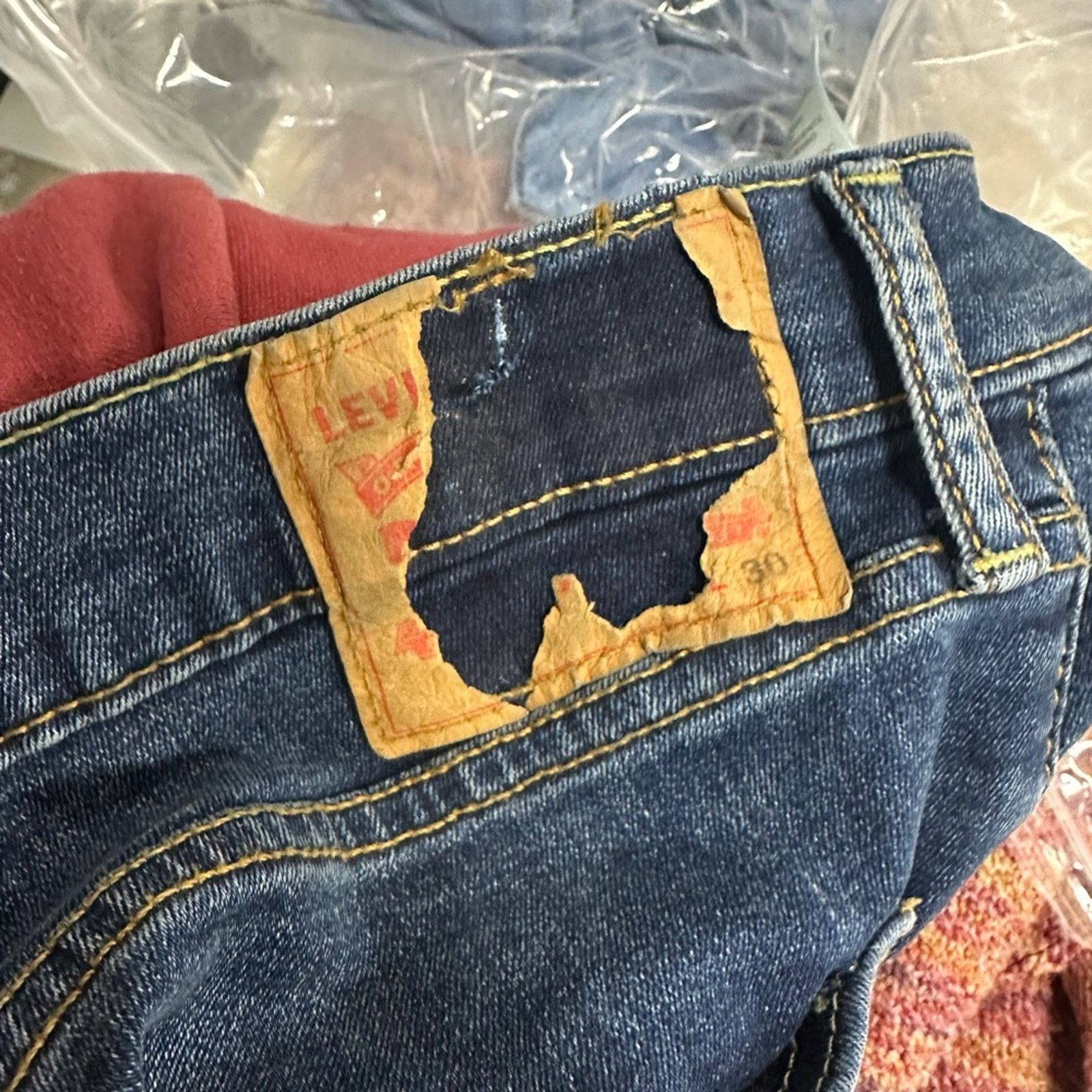 Levi's Levi’s Straight Leg Jeans Size US 36 / EU 52 - 3 Thumbnail