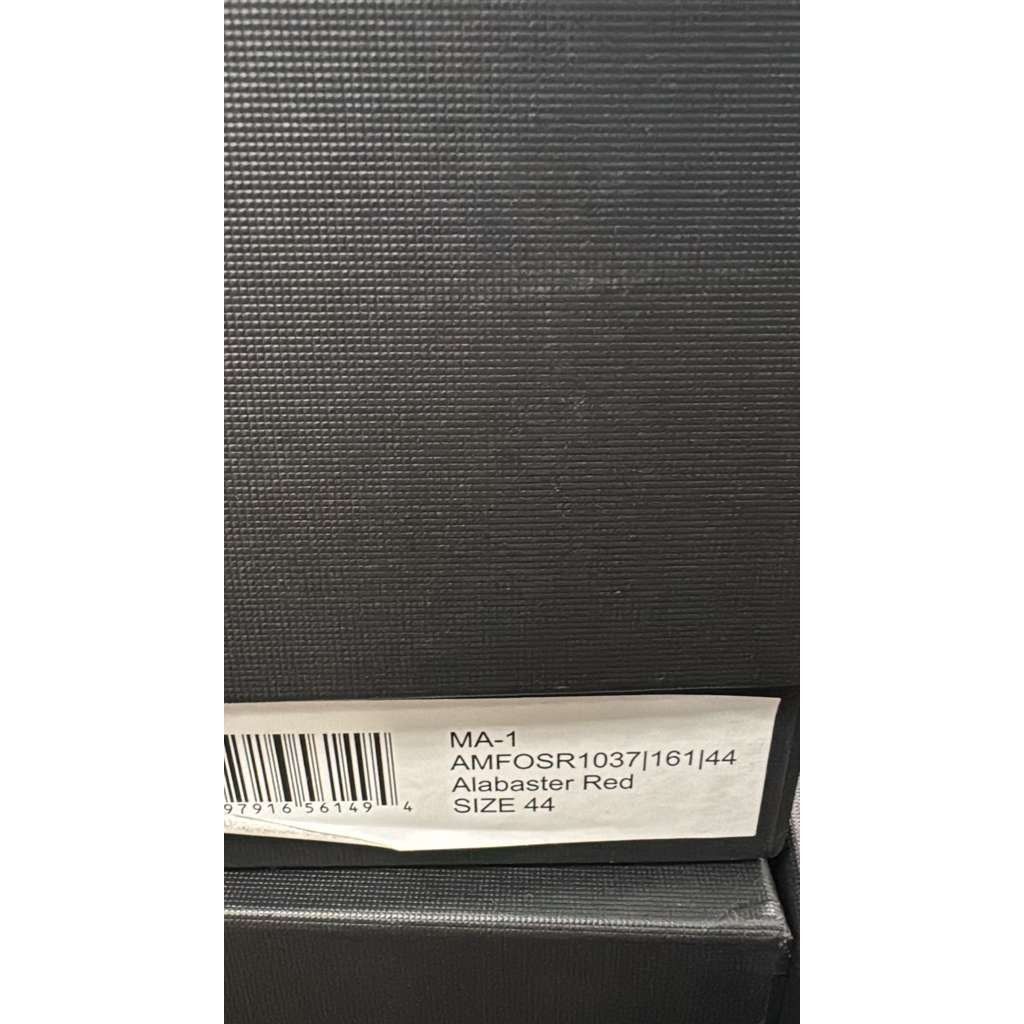 Amiri o1rshd1 MA-1 Sneakers in Alabaster Red Size US 11 / EU 44 - 22 Thumbnail