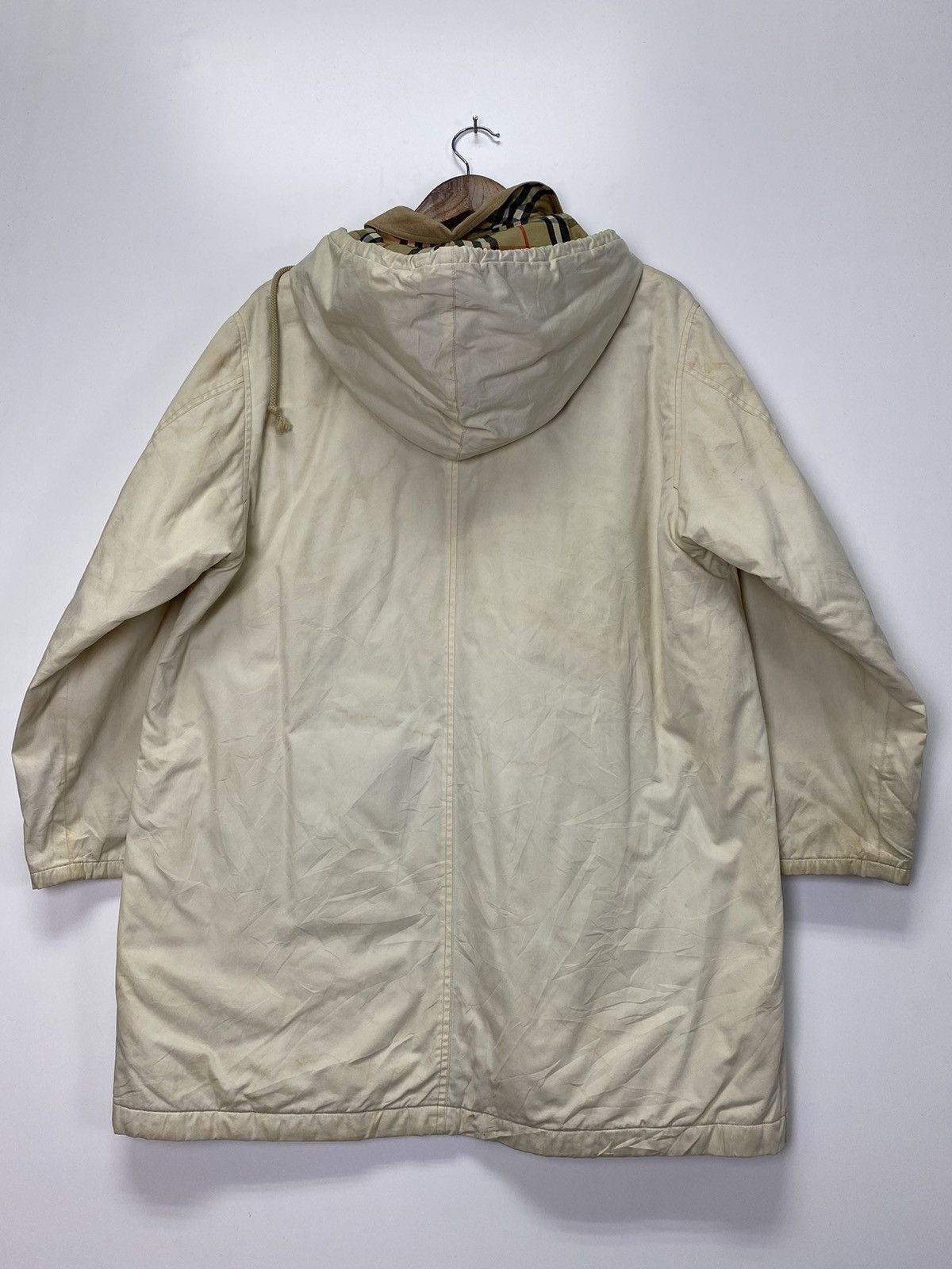 Burberry Vintage Burberry Hoodie Jacket Size US XL / EU 56 / 4 - 18 Thumbnail