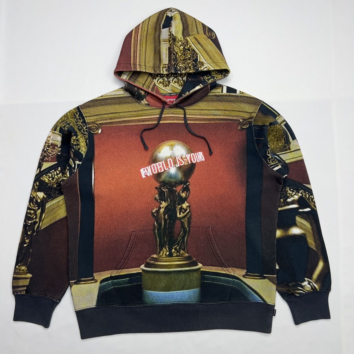 Supreme Supreme The World Is Yours Hooded Sweatshirt | Grailed