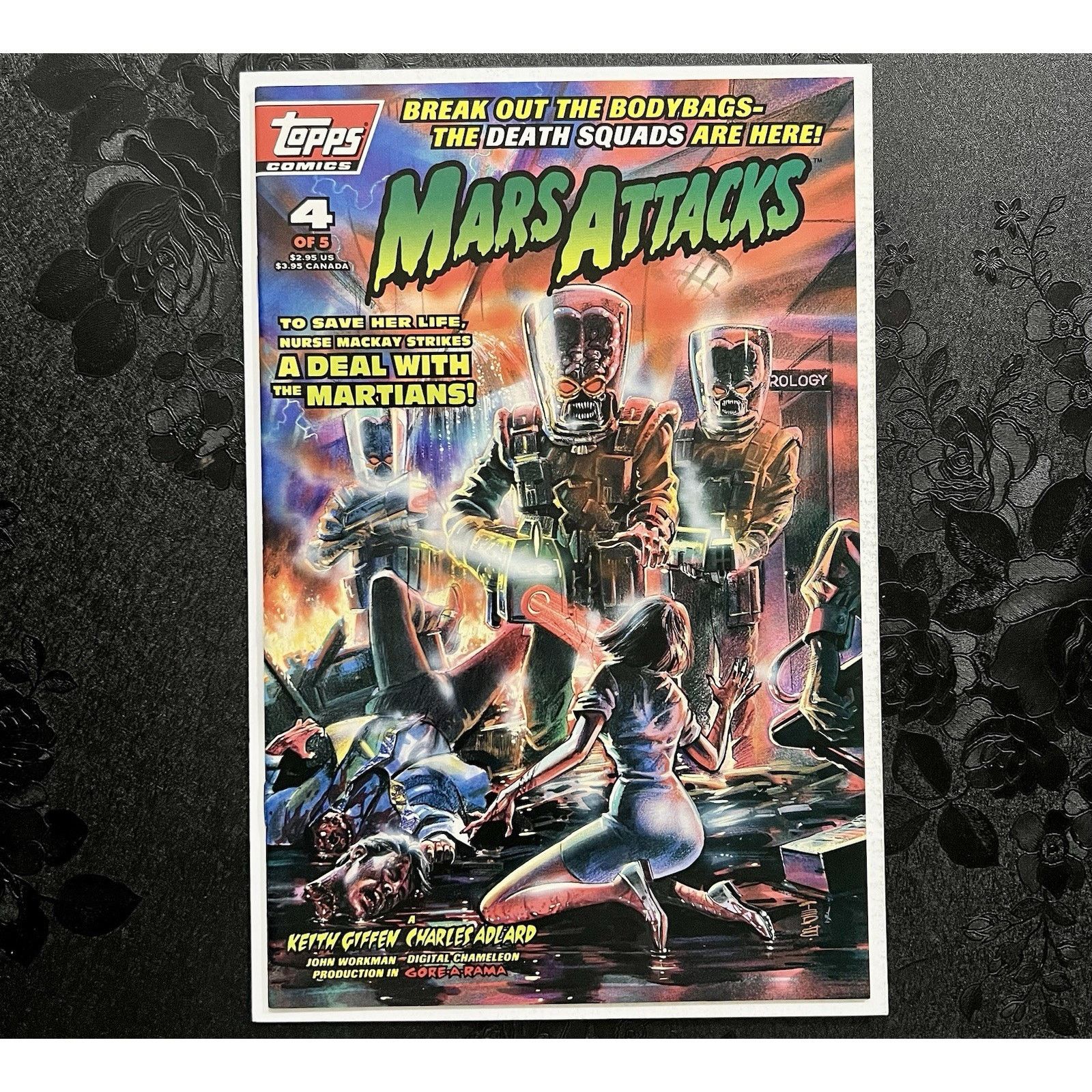 DC Comics Mars Attack # 4 of 5 Aug 1994 Topps Comics Size ONE SIZE - 1 Thumbnail