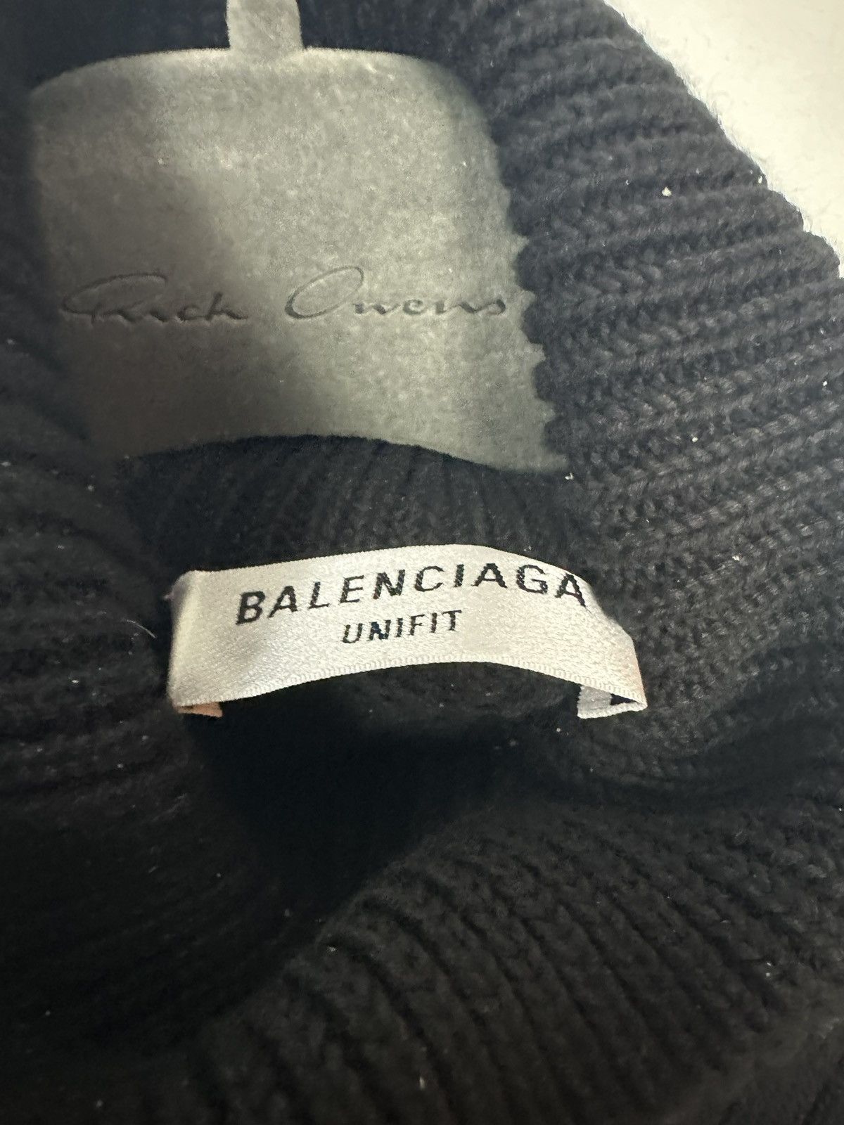 Balenciaga Thrashed Varsity Cable Knit Sweater Size US M / EU 48-50 / 2 - 7 Thumbnail