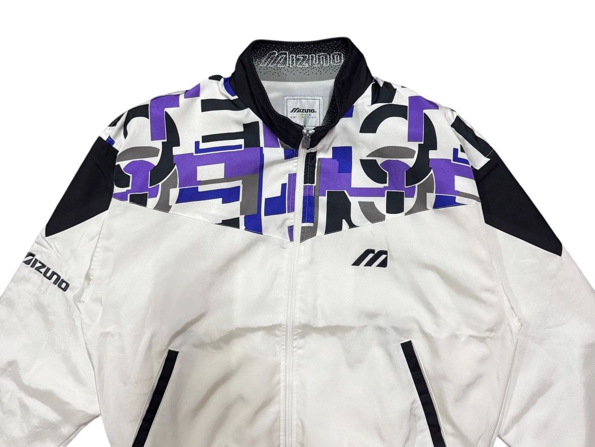 Mizuno × Vintage Vintage 90s Tennis Player Mizuno Ivan Lendl Zipper Jacket Size US M / EU 48-50 / 2 - 2 Thumbnail
