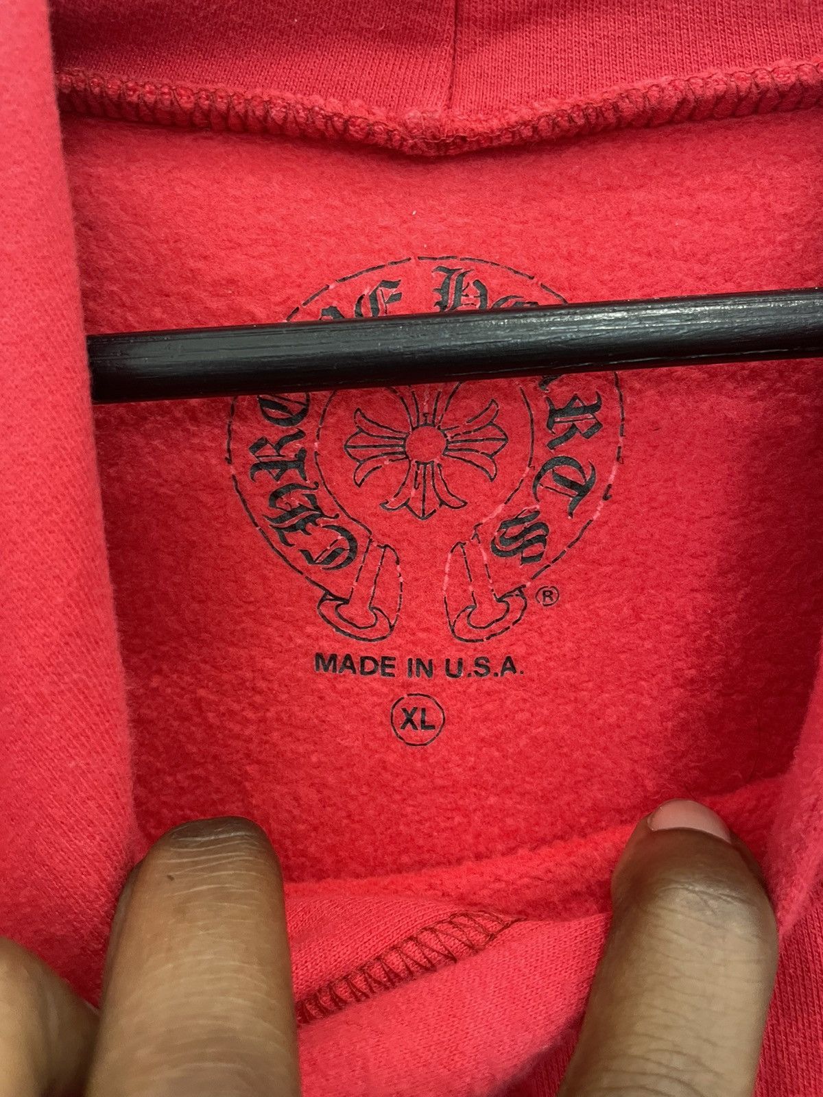 Chrome Hearts Chrome Heart scroll Logo Hoodie Size US XL / EU 56 / 4 - 5 Thumbnail