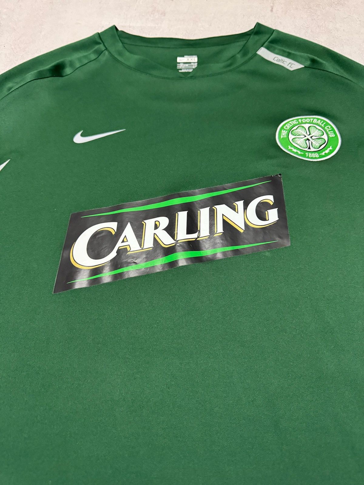 Nike × Vintage Vintage Nike Celtic FC Sweatshirt Crewneck Long Sleeve 90s Size US XXL / EU 58 / 5 - 4 Thumbnail