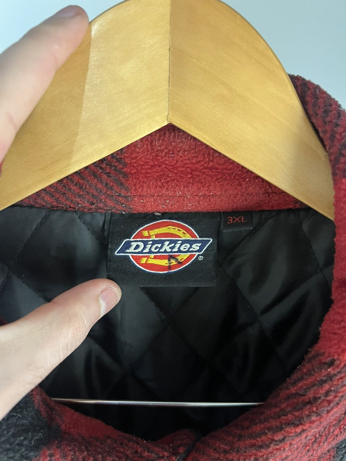 Dickies VINTAGE DICKIES FLANNEL SHERPA JACKET CASUAL DESIGNER 90s Size US XXL / EU 58 / 5 - 19 Thumbnail