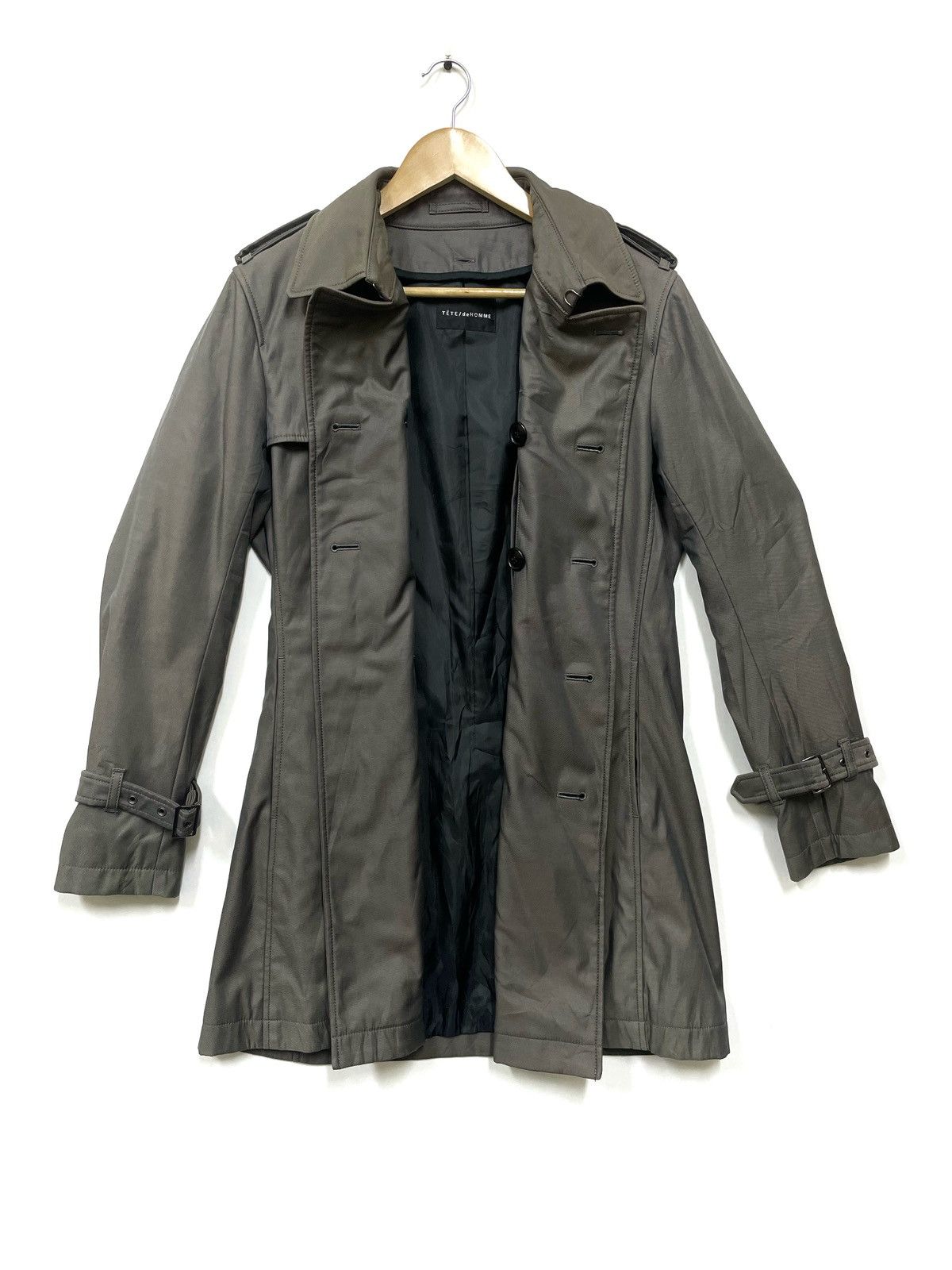 Issey Miyake Long Trench Coat Tete Homme Issey Miyake Size US M / EU 48-50 / 2 - 6 Thumbnail