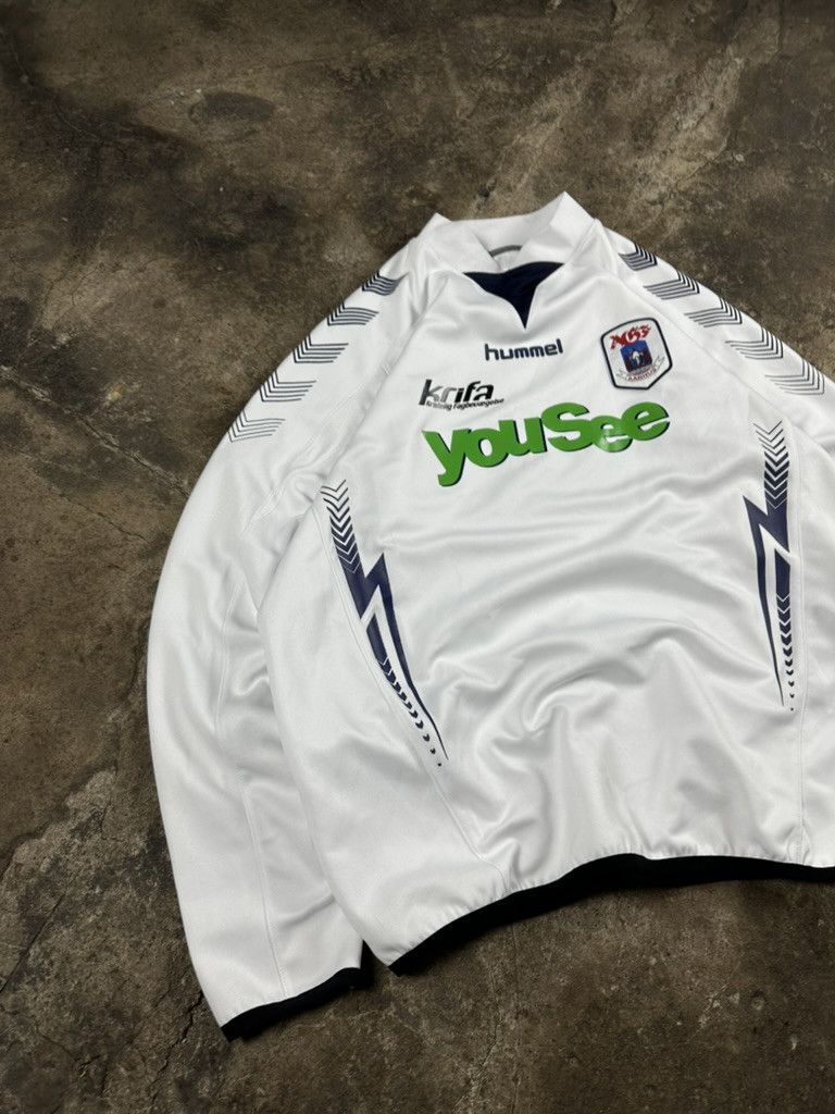 Hummel 00s Vintage Hummel Aarhus GF Soccer Football Longsleeve Size US XL / EU 56 / 4 - 2 Thumbnail