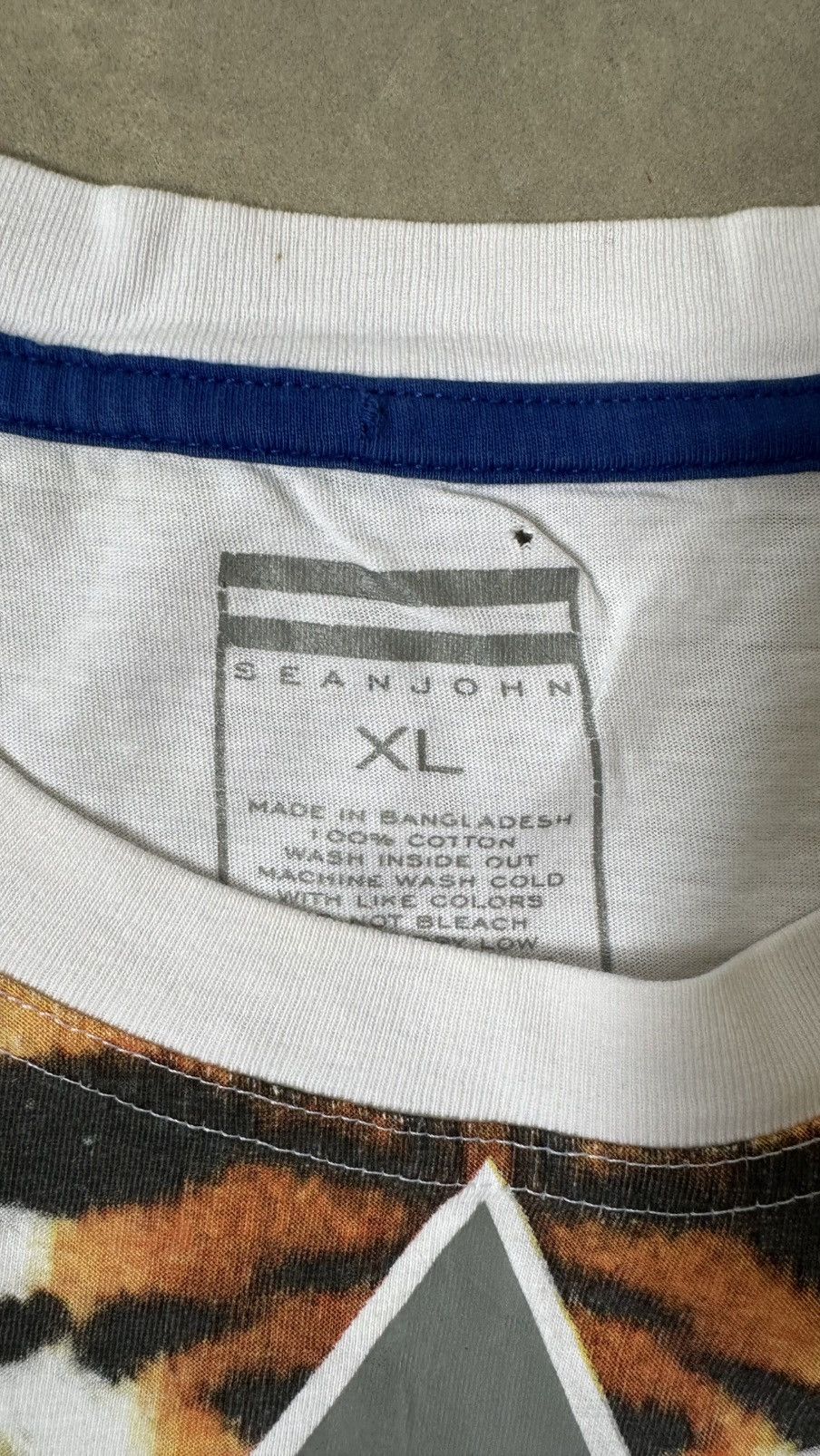 Sean John SAEN JOHN TIGER PRINT TEE Size US XL / EU 56 / 4 - 4 Thumbnail