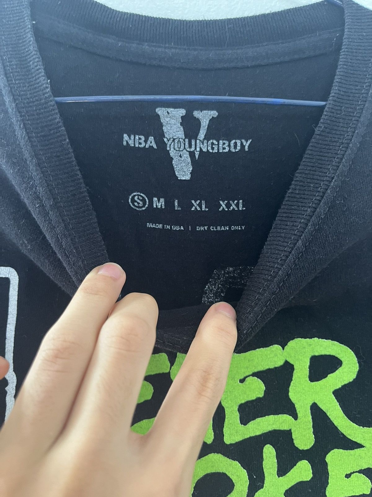 NBA × Vlone Vlone x Nba Youngboy collab shirt Size US S / EU 44-46 / 1 - 2 Thumbnail