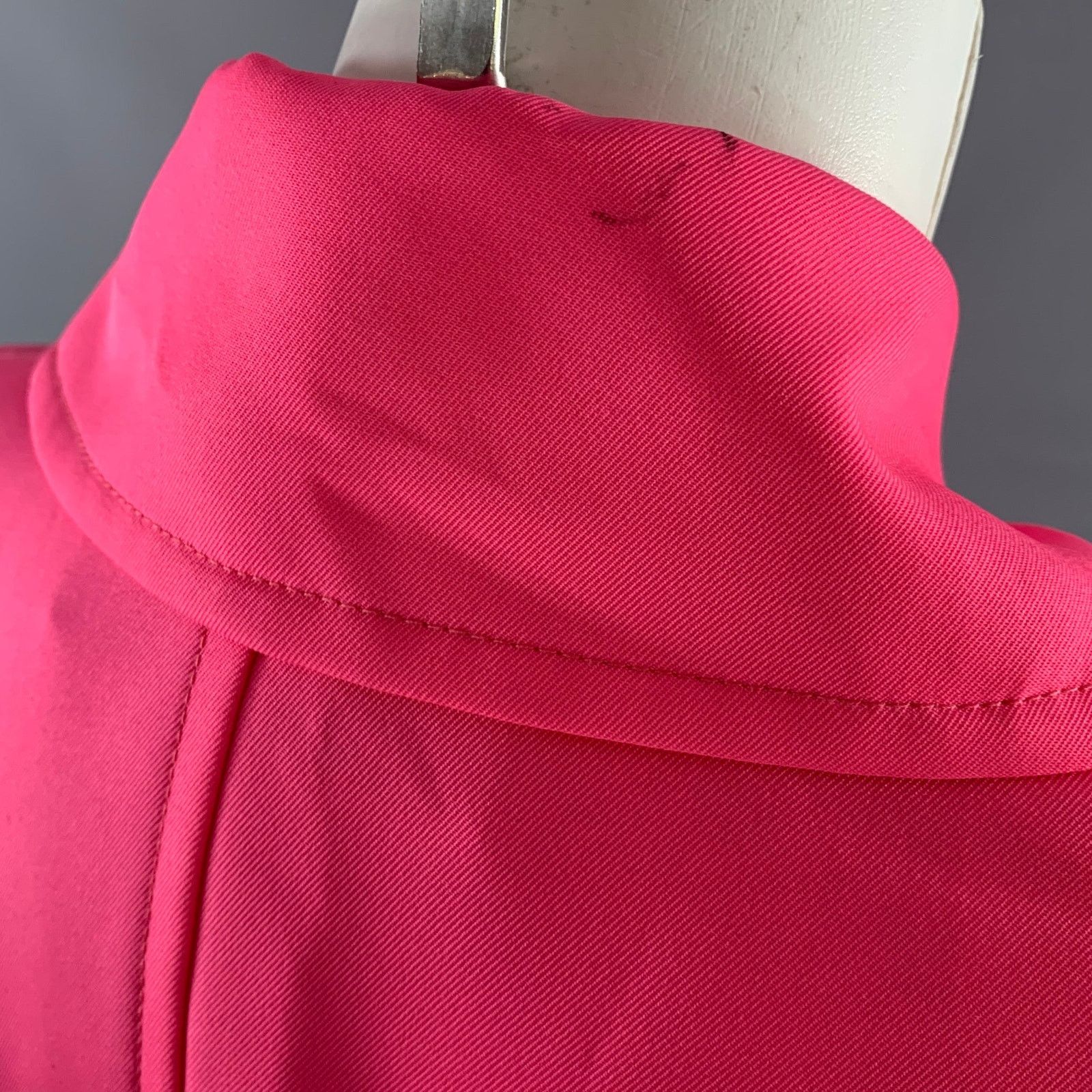 Golden Goose GOLDEN GOOSE Size S Pink Polyester Trench Coat Size S / US 4 / IT 40 - 7 Thumbnail