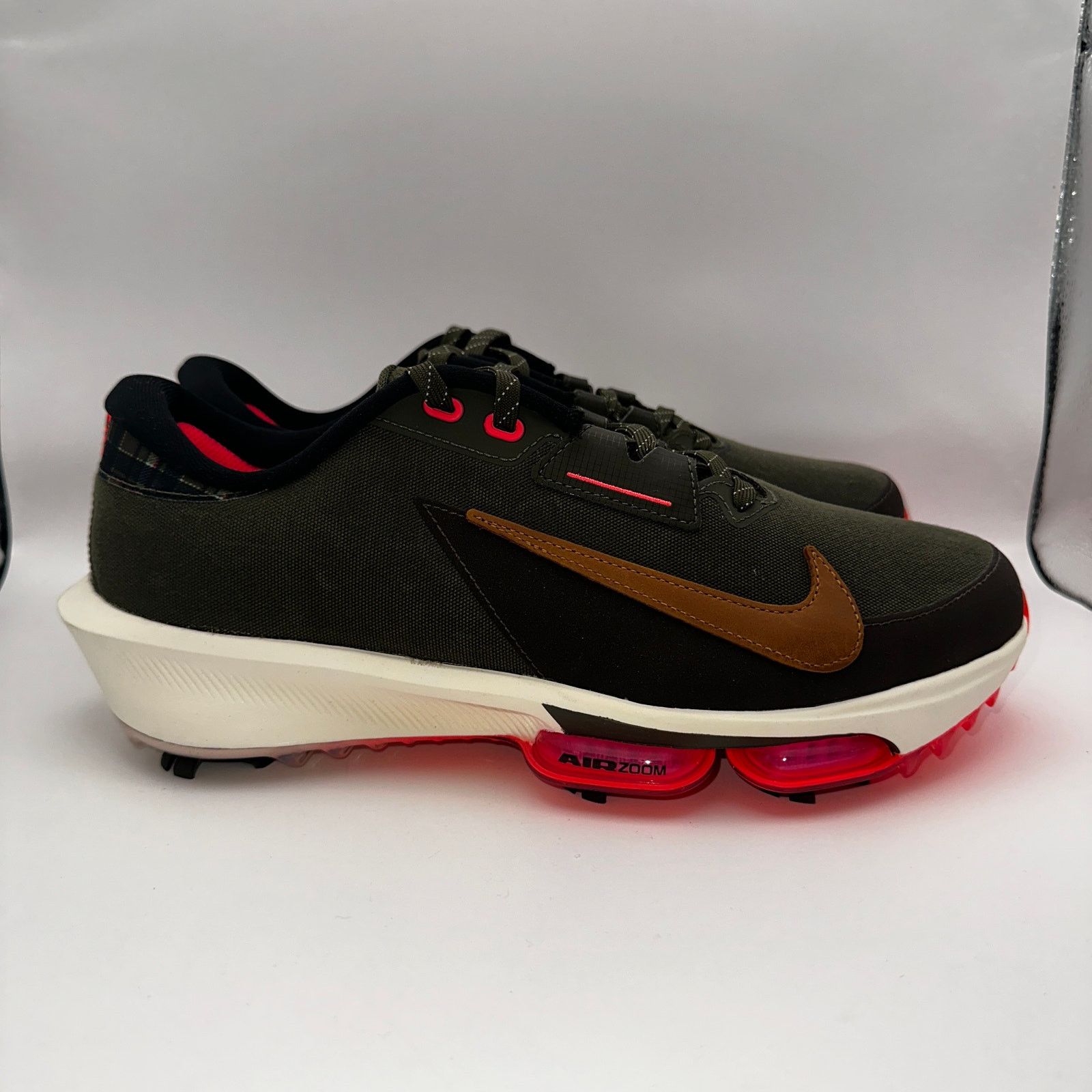 Nike Nike Men’s 9.5 Zoom Infinity Tour 2 NRG Golf Shoes Cargo Kha Size US 9.5 / EU 42-43 - 9 Thumbnail