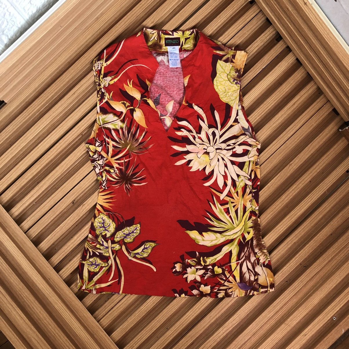 Kenzo Vintage Kenzo Paris Sleeveles Size M / US 6-8 / IT 42-44 - 1 Thumbnail