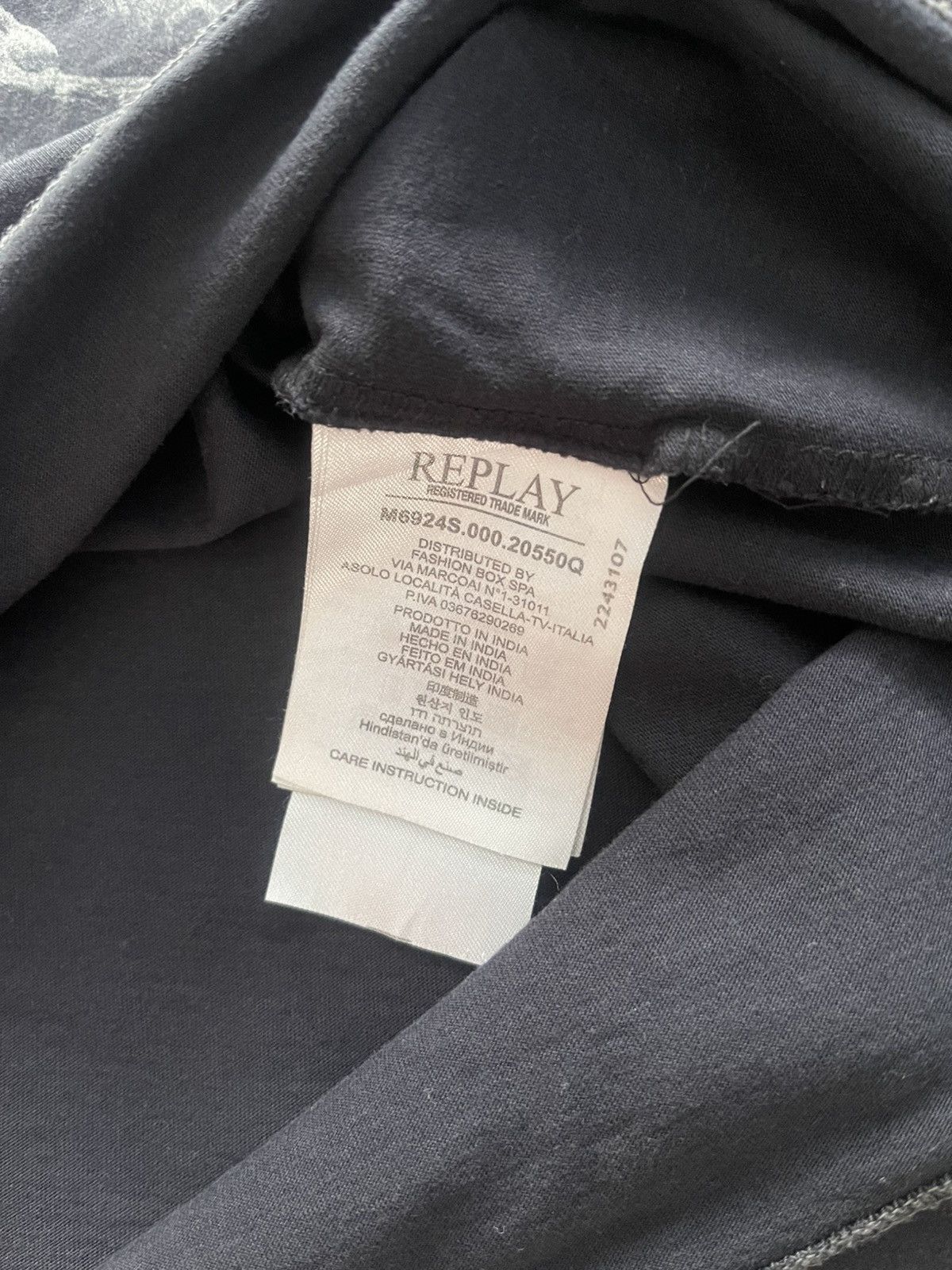 Japanese Brand × Replay × Vintage 🔥HOT🔥VINTAGE REPLAY MANUFACTOURING CO TEE VERY RARE Size US M / EU 48-50 / 2 - 7 Thumbnail