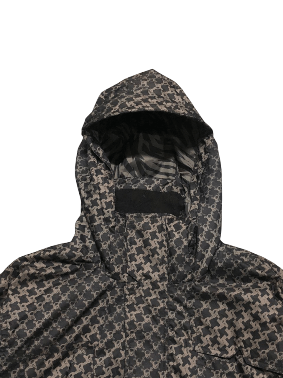 Japanese Brand Sims Snowboard Full Print Skulls Crossbones Ski Jacket Size US M / EU 48-50 / 2 - 5 Thumbnail