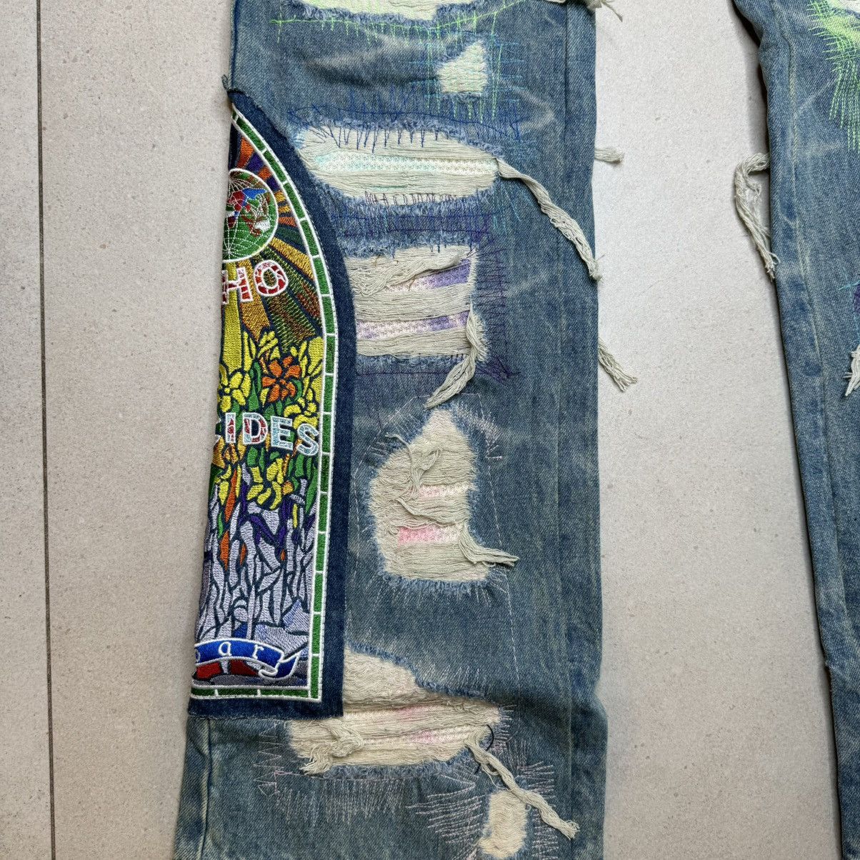Who Decides War Who decides war roygbiv fusion denim sky/multi Size US 30 / EU 46 - 8 Thumbnail