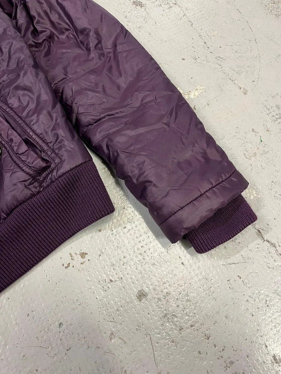 Daniele Alessandrini 2000s Daniele Alessandrini Purple Patent British Puffer Jacket Size M / US 6-8 / IT 42-44 - 7 Thumbnail