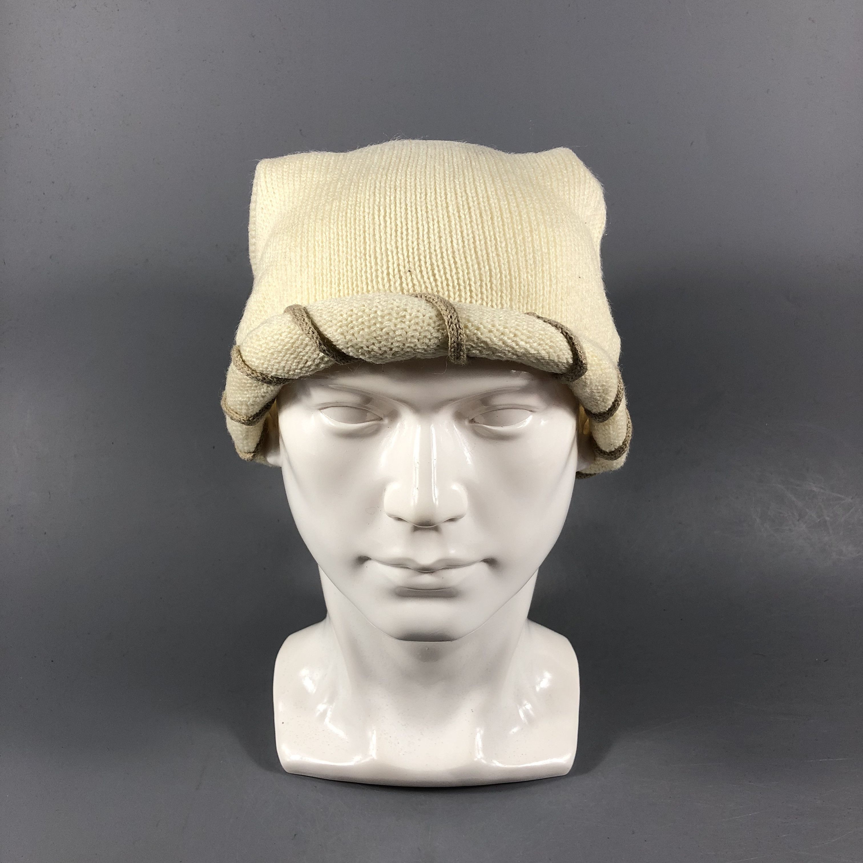 Japanese Brand Unknown Slouchy Beanie Snowcap Snow Hat B1028 Size ONE SIZE - 2 Thumbnail