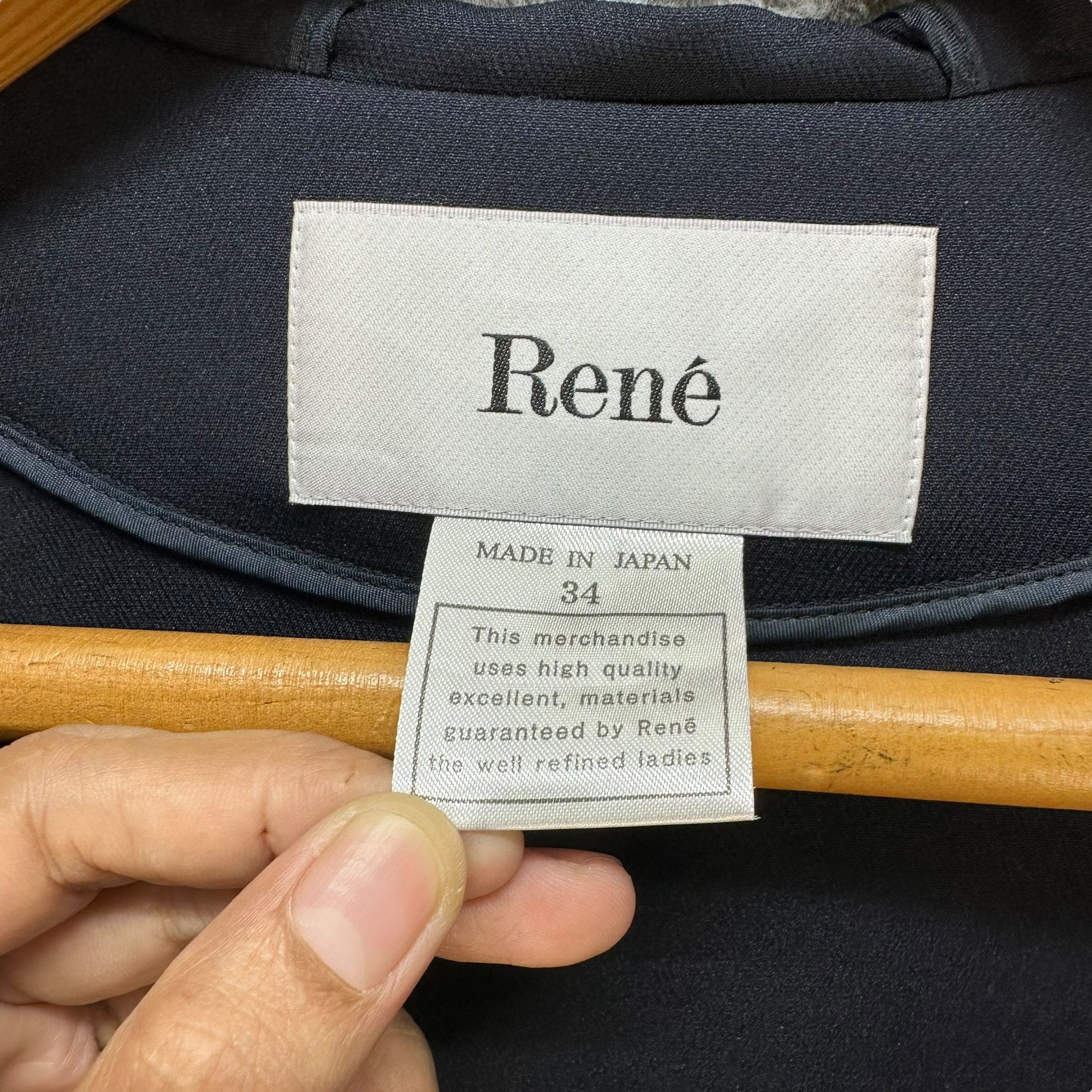 Japanese Brand RENE Japan Hooded Polyester Light Overcoat Jacket #A45-1048 Size S / US 4 / IT 40 - 8 Thumbnail