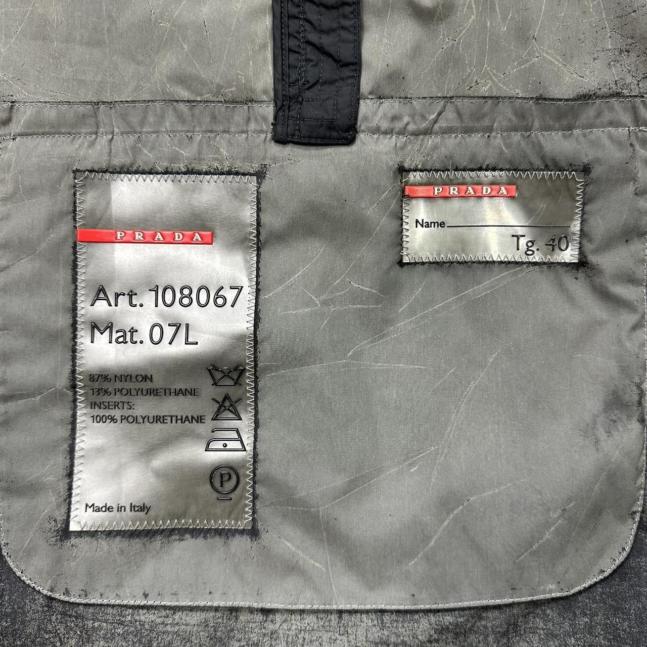 Prada Prada Sport SS99 Latex Pocket Nylon Pullover Jacket - IT40 Size US S / EU 44-46 / 1 - 7 Thumbnail