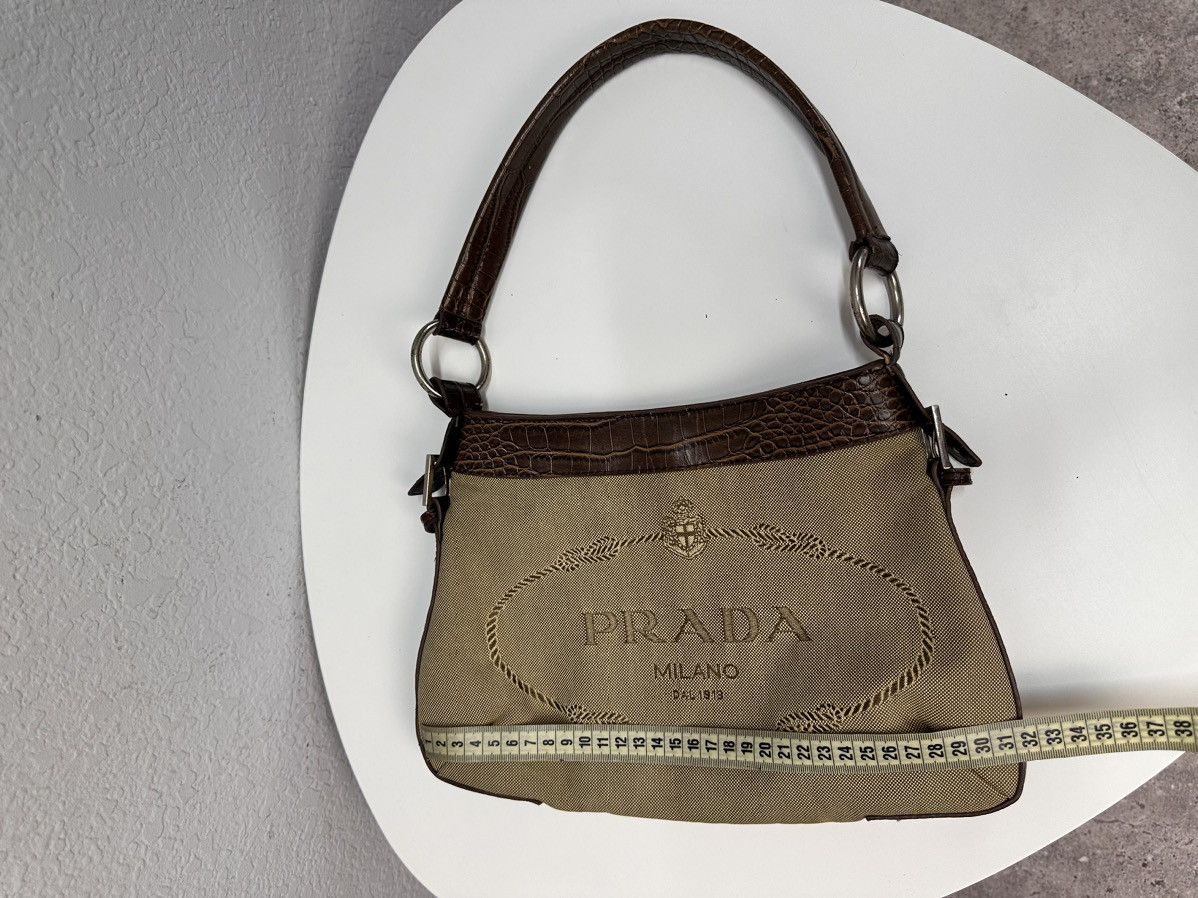 Other Y2k Gothic Avatngarde Bag Distressed Prada Style Japanese Size ONE SIZE - 12 Thumbnail