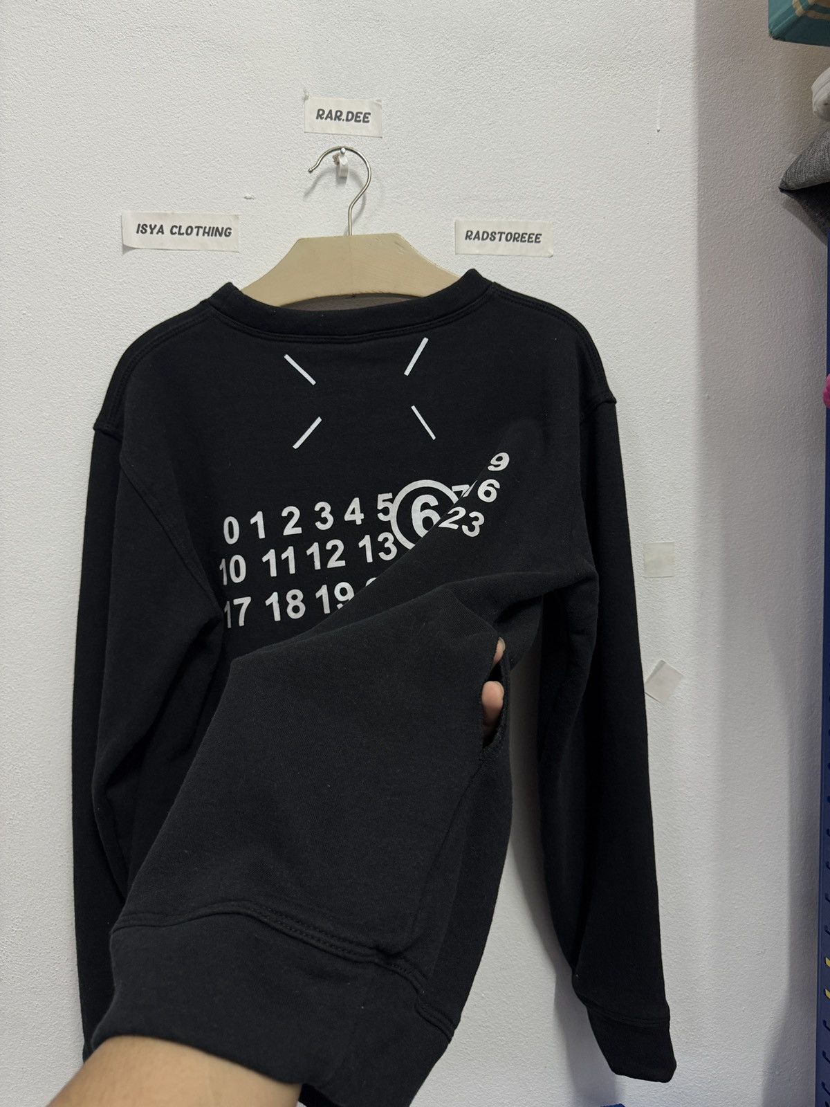 Vintage Maison Margiela Paris Sweatshirt Size US M / EU 48-50 / 2 - 5 Thumbnail