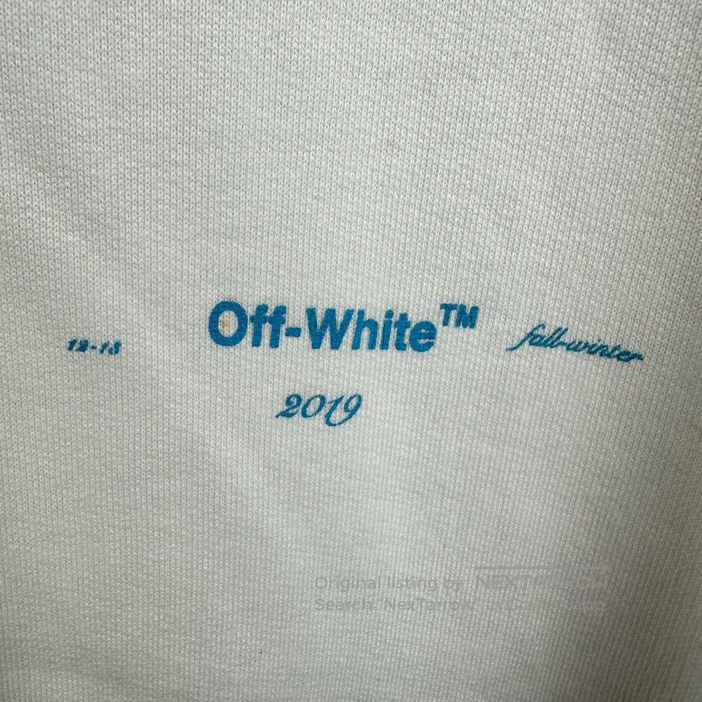Off-White Off White Classic Rainbow Gradient Zip Hoodie. Size US L / EU 52-54 / 3 - 3 Thumbnail