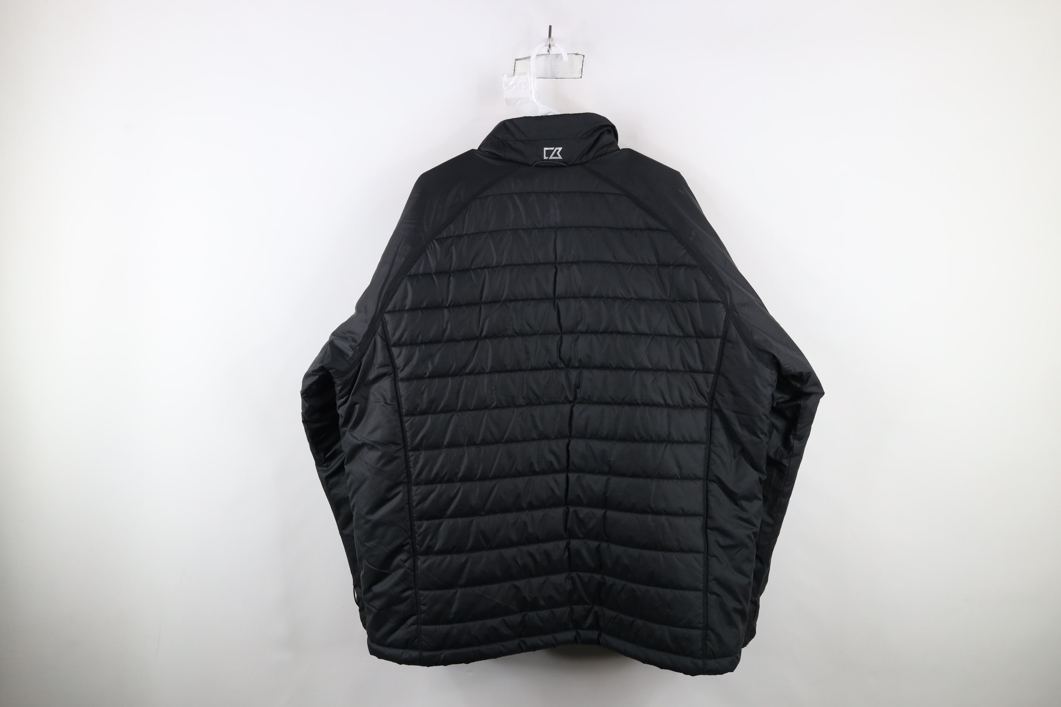 Vintage Streetwear Out Yuengling Beer Full Zip Puffer Jacket Black Size US XXL / EU 58 / 5 - 14 Thumbnail