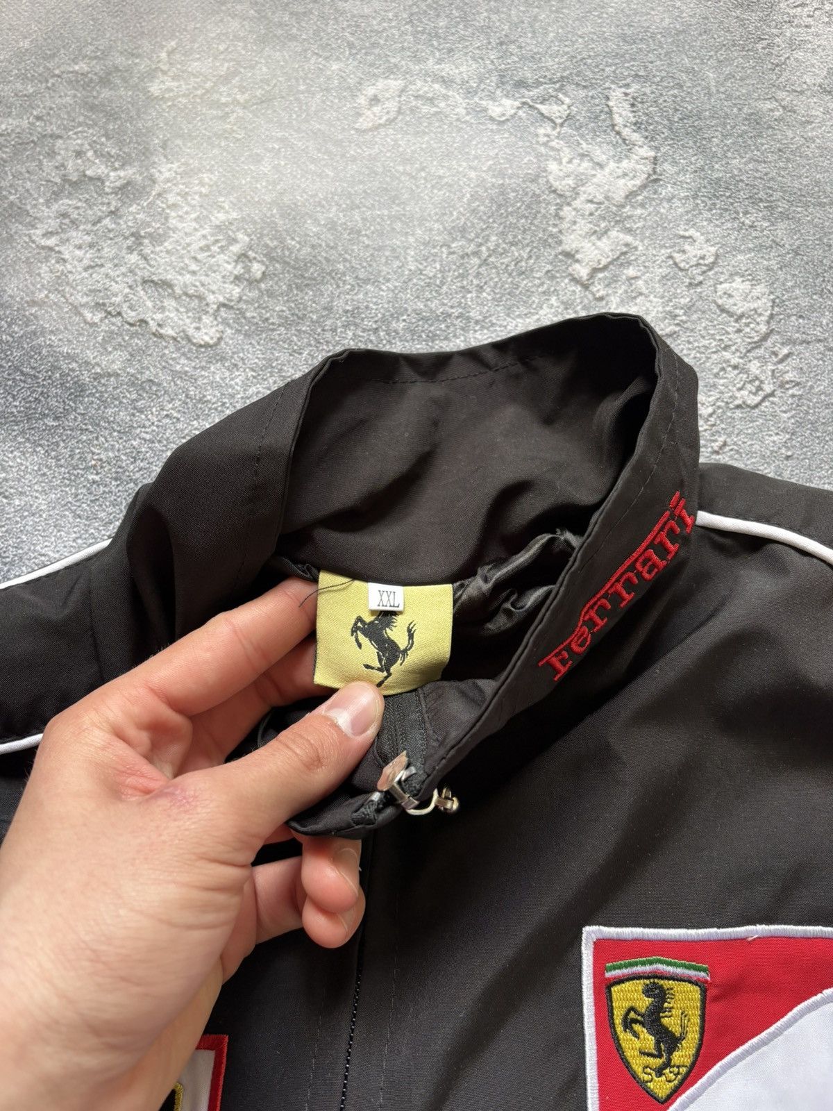 Formula 1 Crazy Vintage Puma Ferrari F-1 Y2K Big Logo Racing Jacket Size US XXL / EU 58 / 5 - 9 Thumbnail