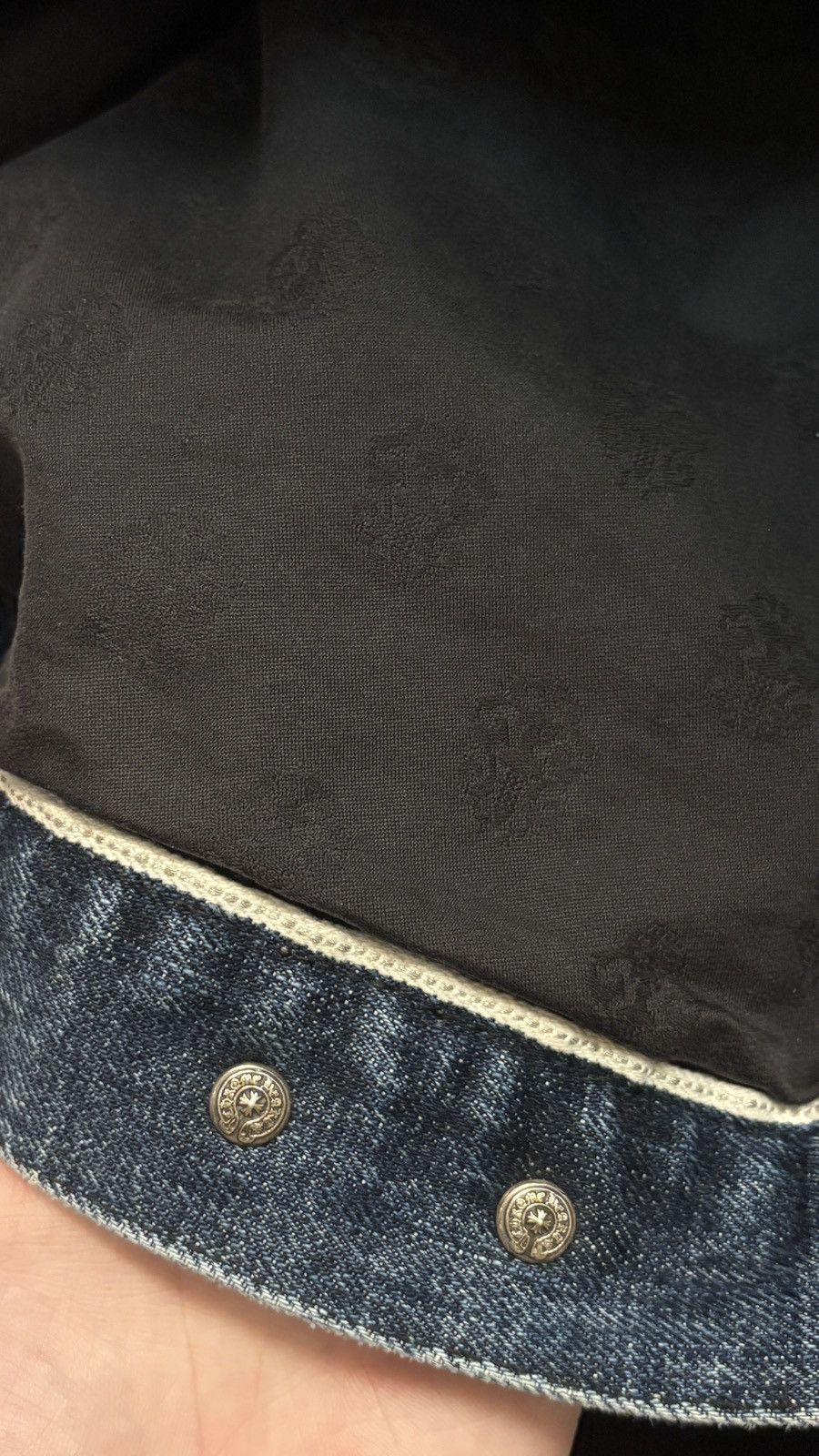 Chrome Hearts Chrome Hearts Denim Jacket L Size US L / EU 52-54 / 3 - 12 Thumbnail