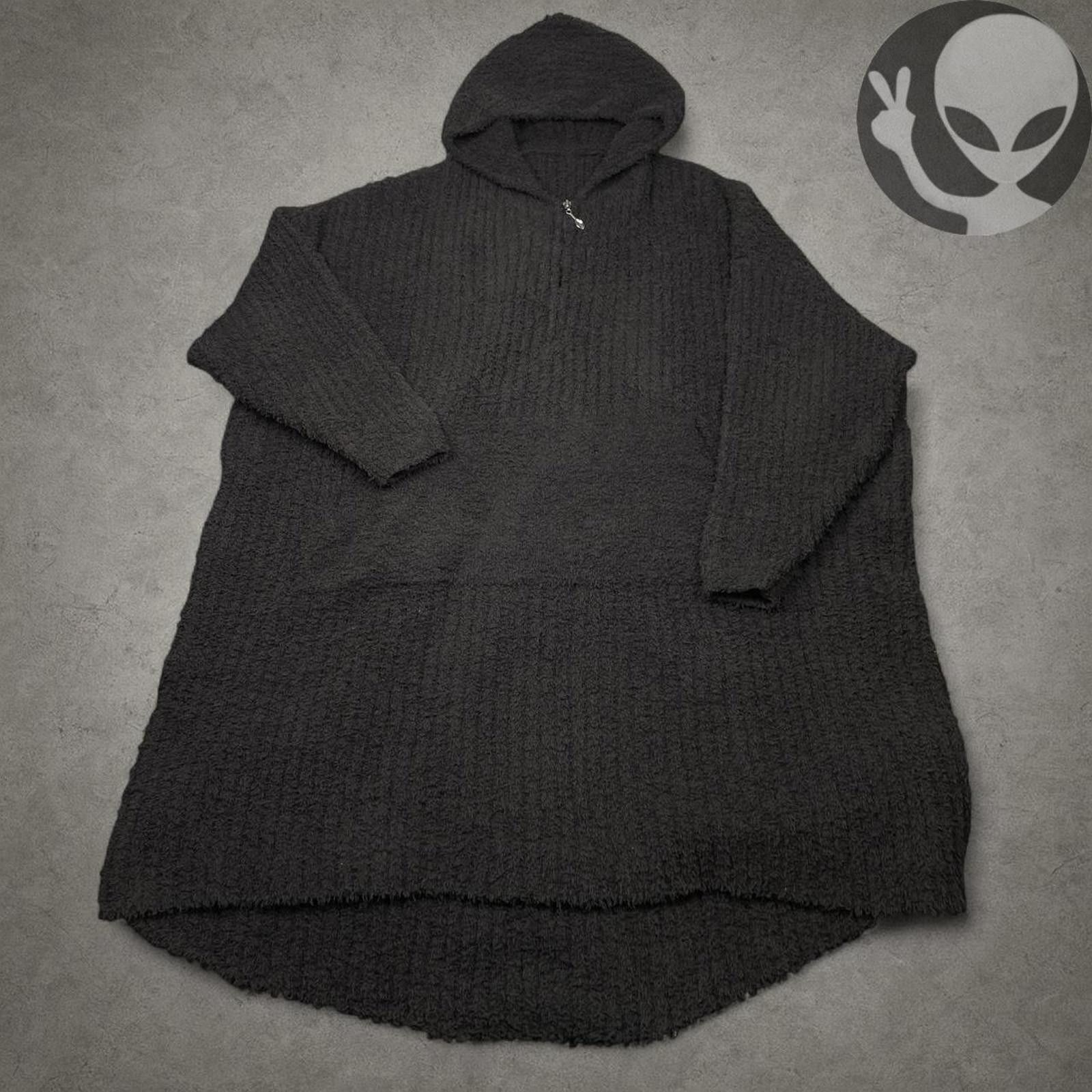 Other Custom Wool Robe adult extra large grey hooded pullover Size ONE SIZE - 2 Thumbnail