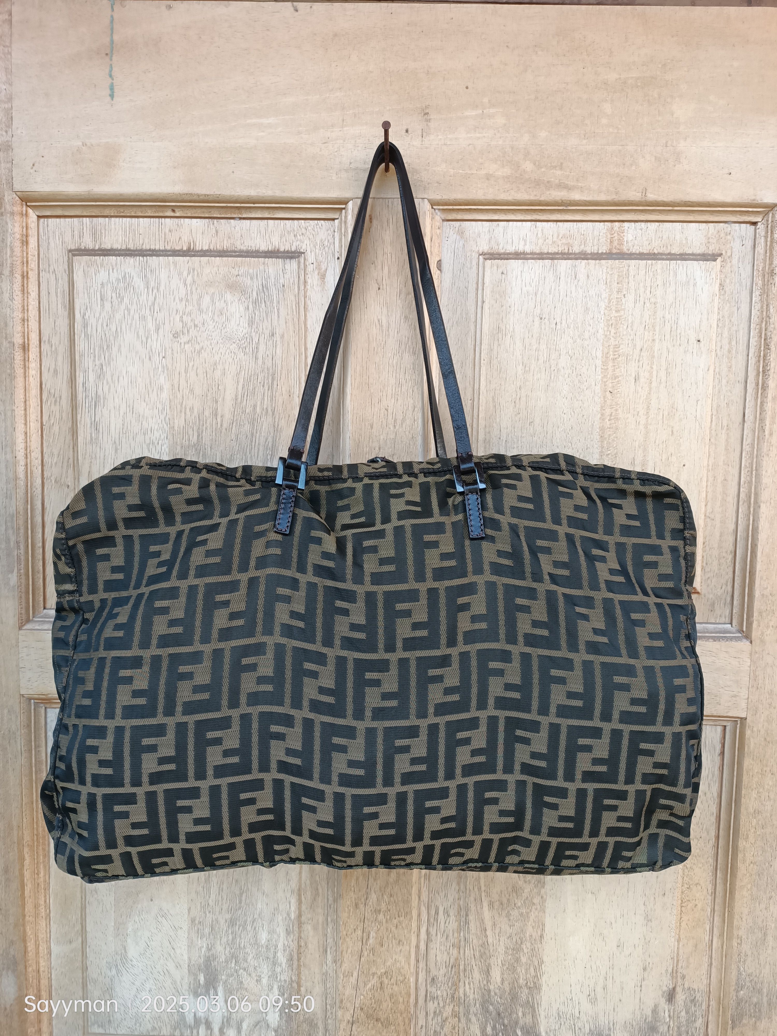 Fendi FENDI Monogram Zucca Baguette bag Size ONE SIZE - 9 Thumbnail