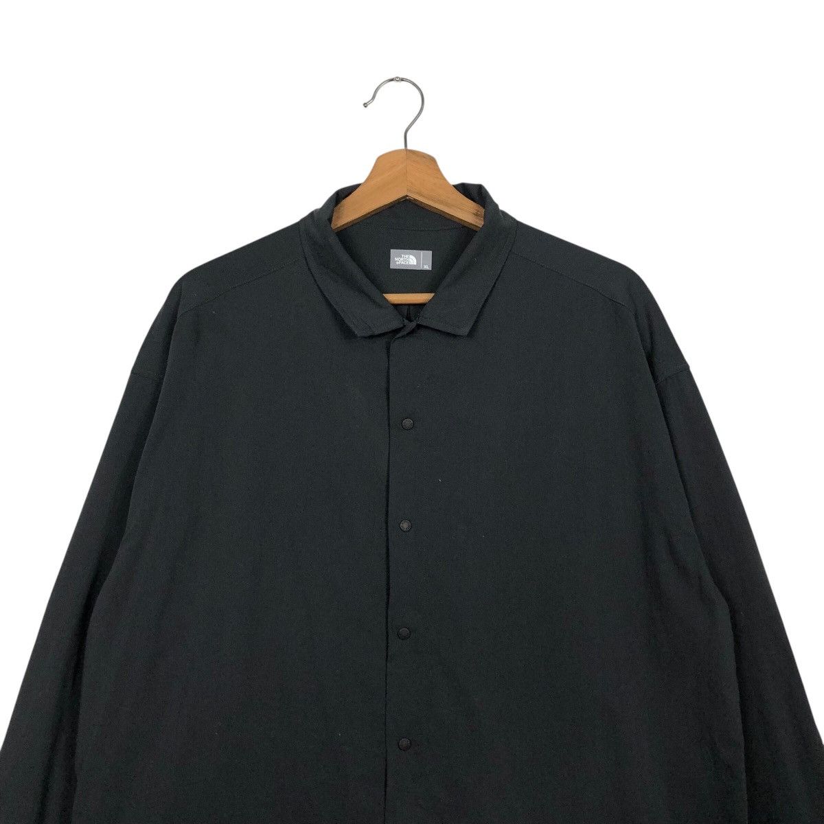 The North Face 📌Vintage Button Jacket Rich Black The North Face Size US XL / EU 56 / 4 - 4 Thumbnail