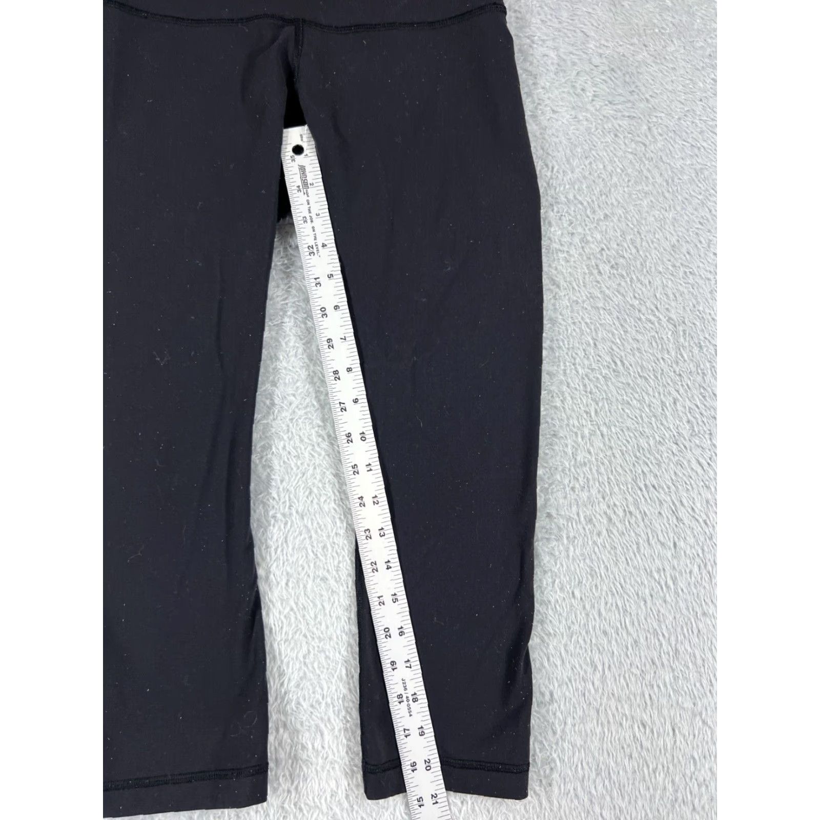 Lululemon Lululemon Wunder Under Crop Yoga Pants Womens Size 6 Black High Rise Stretch Workout Activewear Size 28" / US 6 / IT 42 - 5 Thumbnail