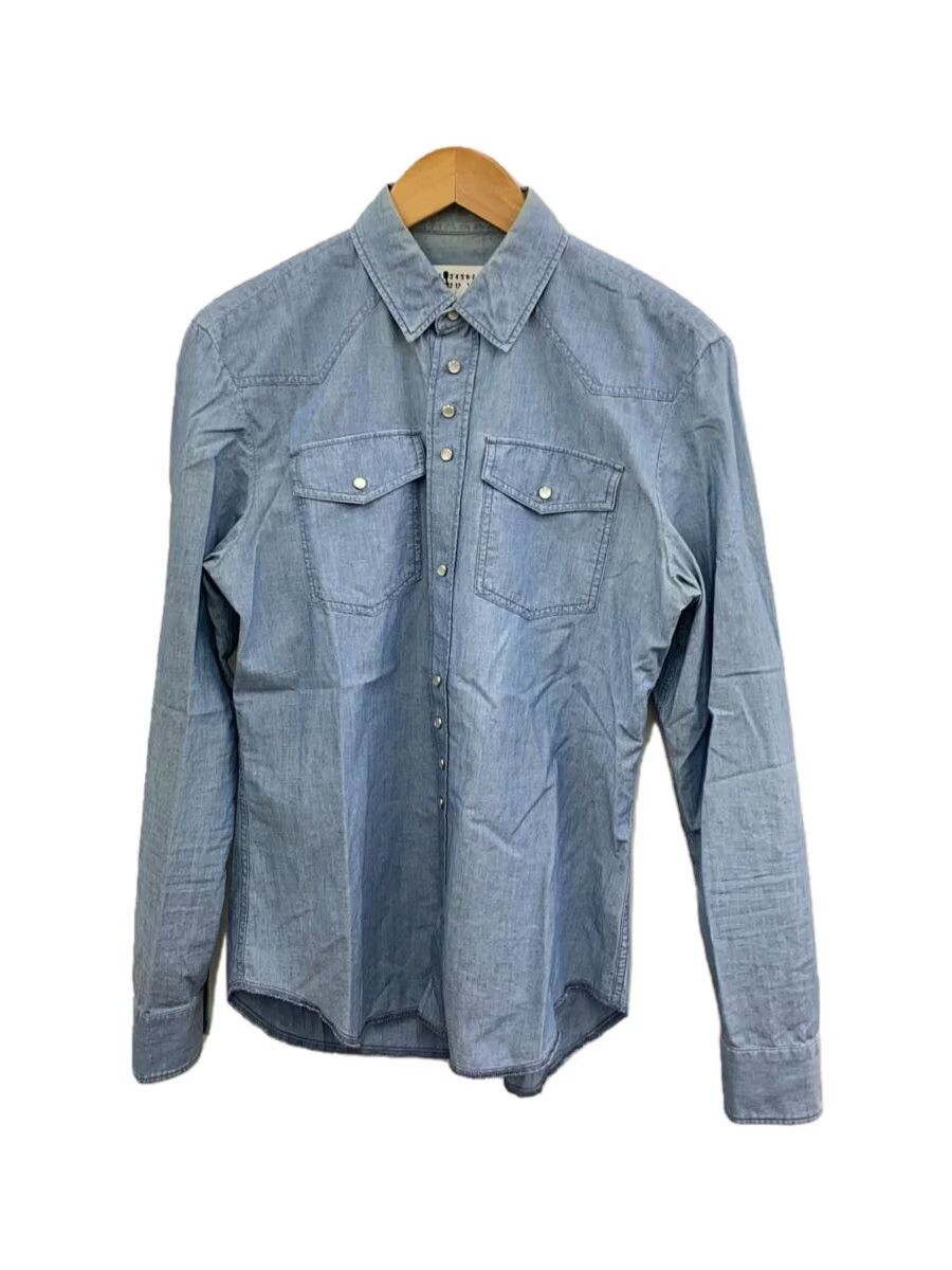 Maison Margiela Western Denim Button Shirt Size US S / EU 44-46 / 1 - 1 Thumbnail