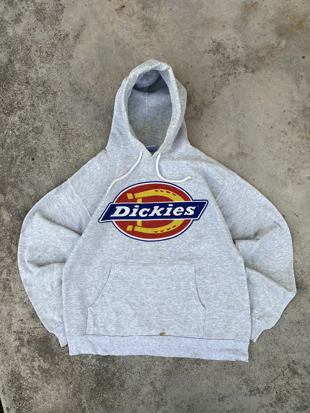Dickies Crazy 90s Dickies Big Logo Pull Over Hoodie Made in USA Size US M / EU 48-50 / 2 - 1 Thumbnail