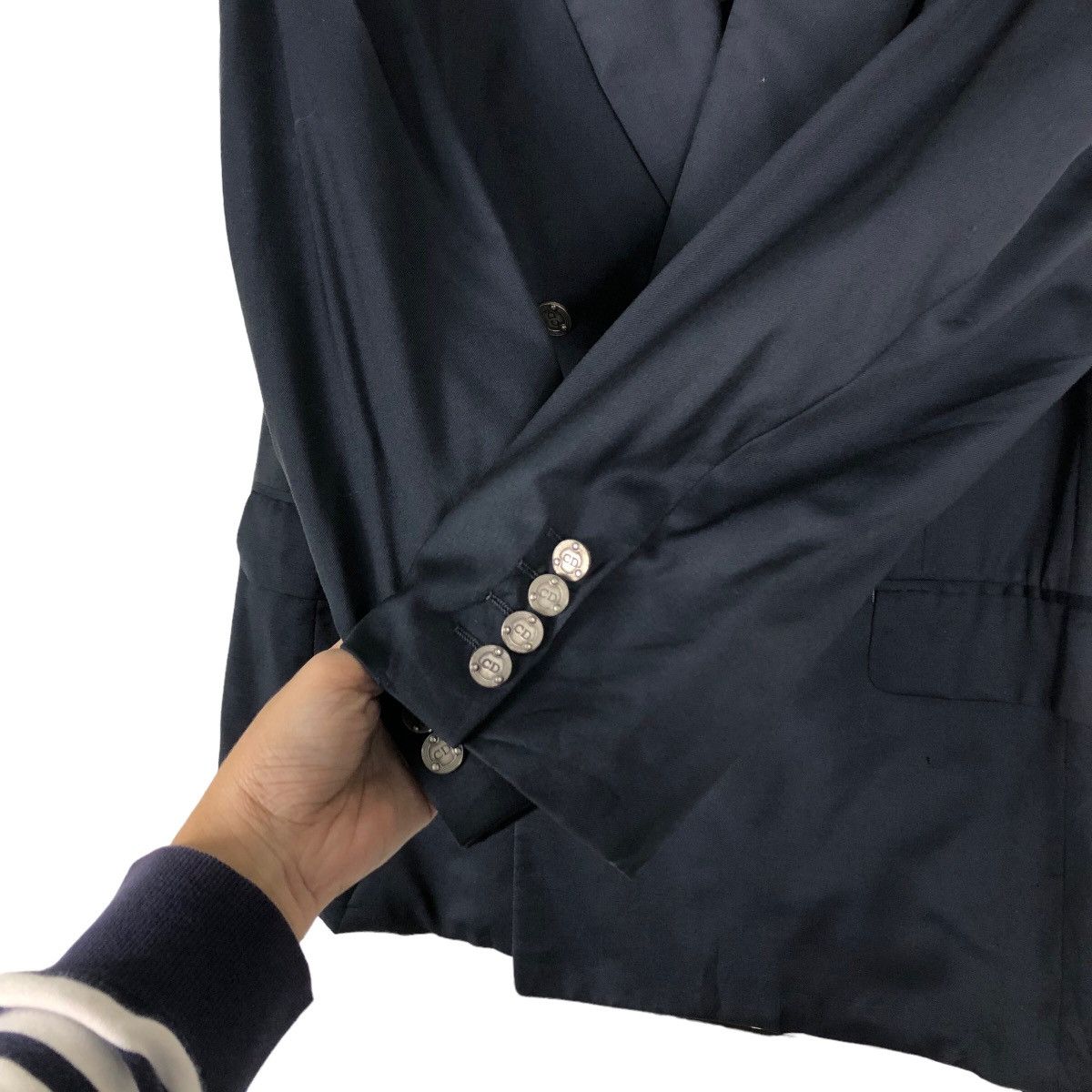 Christian Dior Monsieur 🔥Vintage Double Breast Coats Jacket Christian Dior Monsieur Size US M / EU 48-50 / 2 - 13 Thumbnail