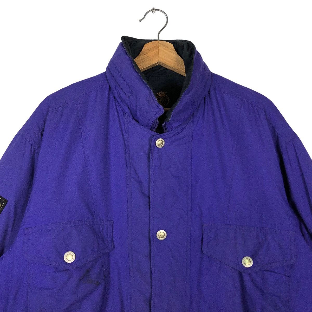 Japanese Brand 🔥90s Vintage Bomber Jacket Ski Parachute Biker Championship Size US M / EU 48-50 / 2 - 2 Thumbnail