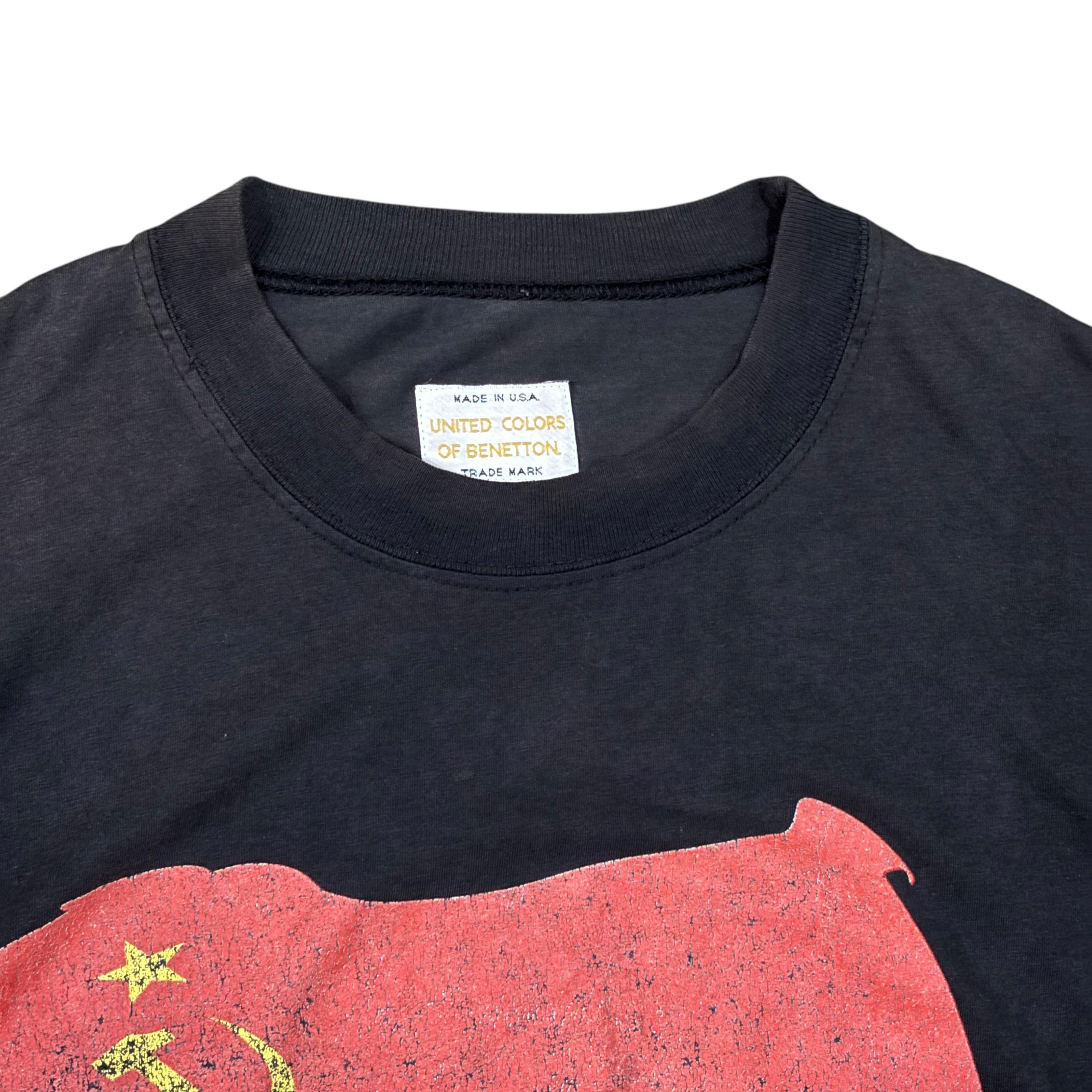 United Colors Of Benetton Early 90s USSR Welcome CCCP United Colors of Benetton Size US L / EU 52-54 / 3 - 6 Thumbnail