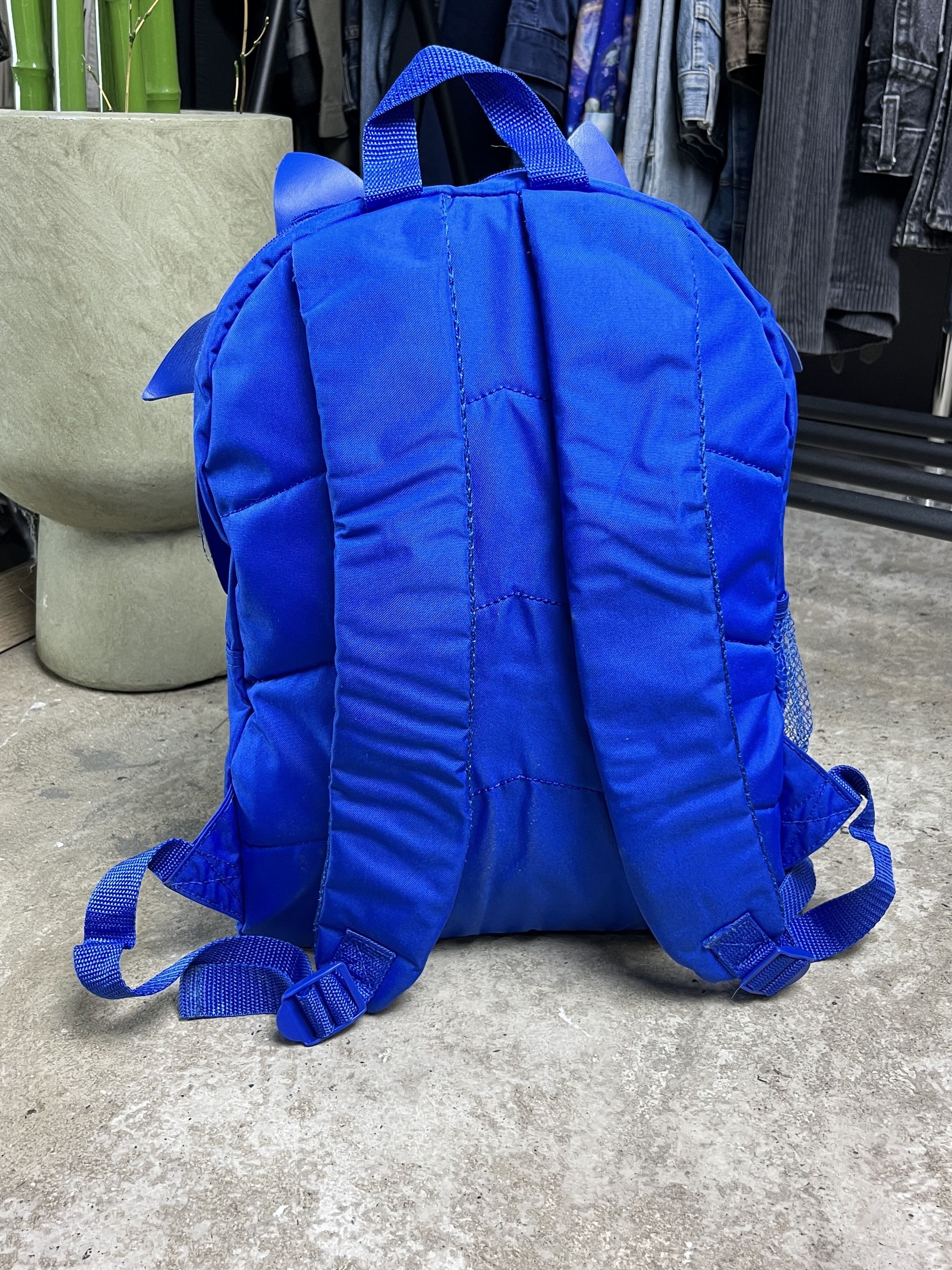 Vintage 2000s SONIC THE HEDGEHOG FACE BACKPACK - № 6204 Size ONE SIZE - 7 Thumbnail