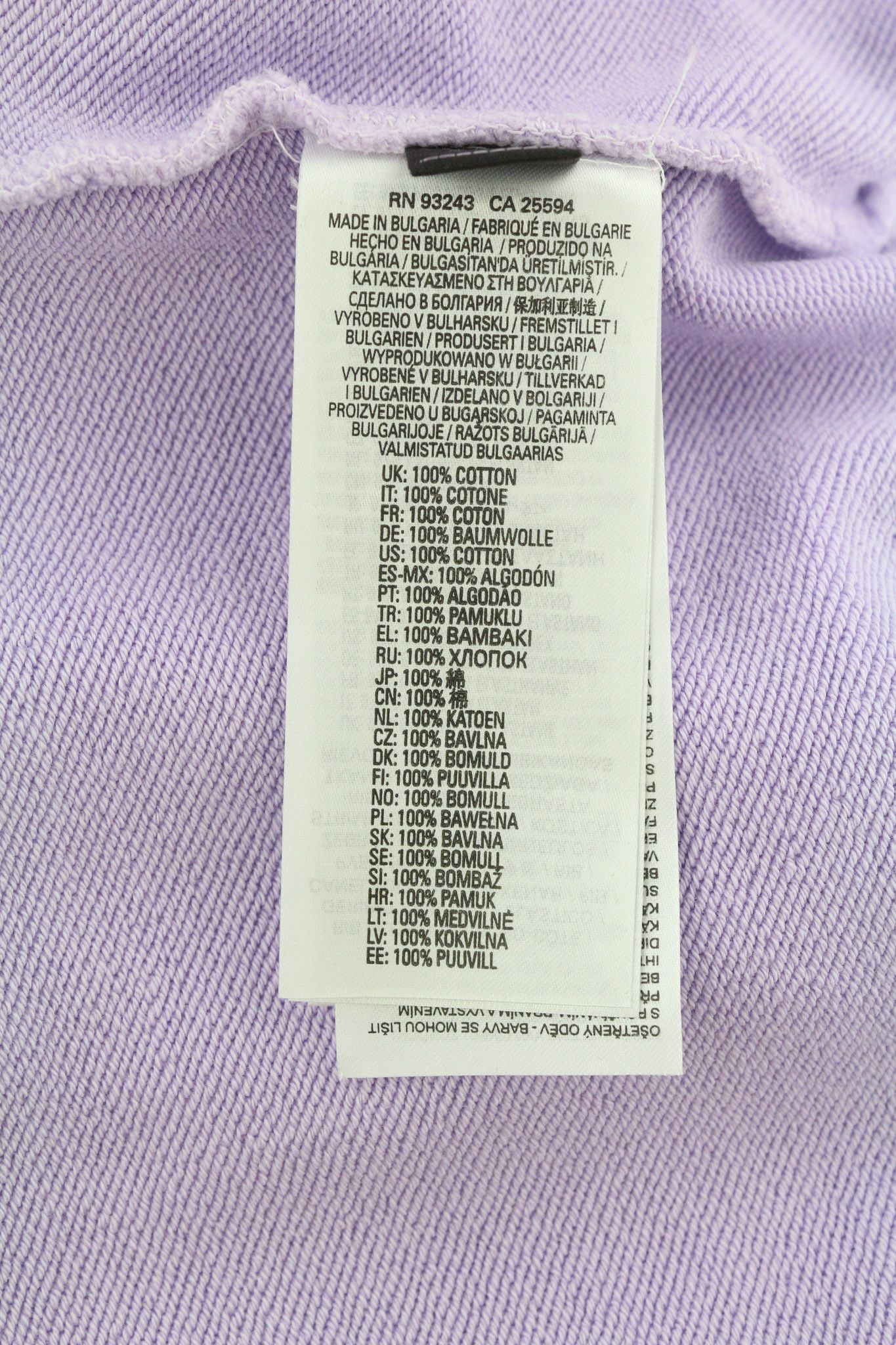 Diesel S-GINN-HOOD-IND M Purple Kangaroo Long Sleeve Hoodie 40358 Size US M / EU 48-50 / 2 - 9 Thumbnail