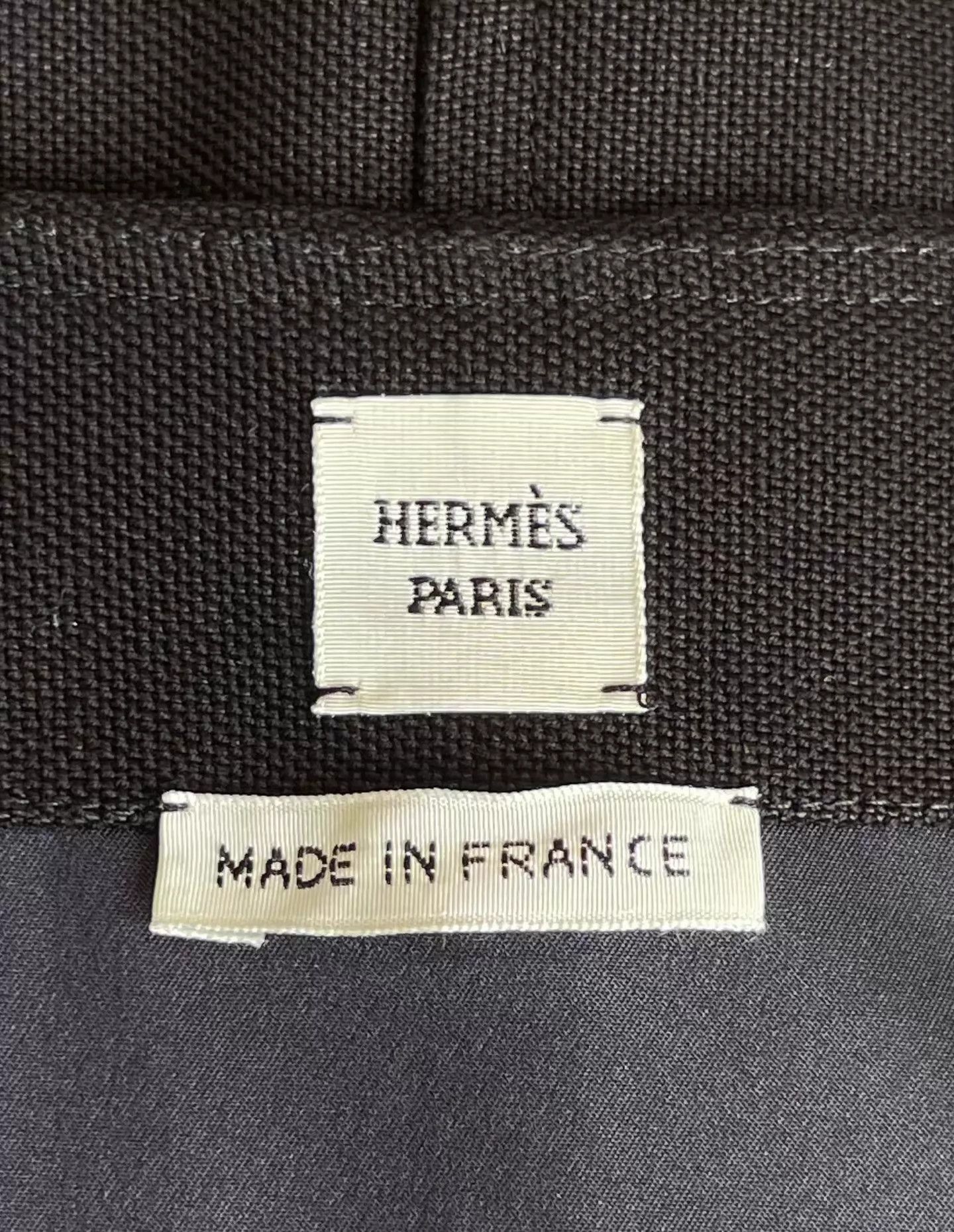 Hermes Hermes Black Tailored Edgy Zipper Dress Size XS / US 0-2 / IT 36-38 - 5 Thumbnail
