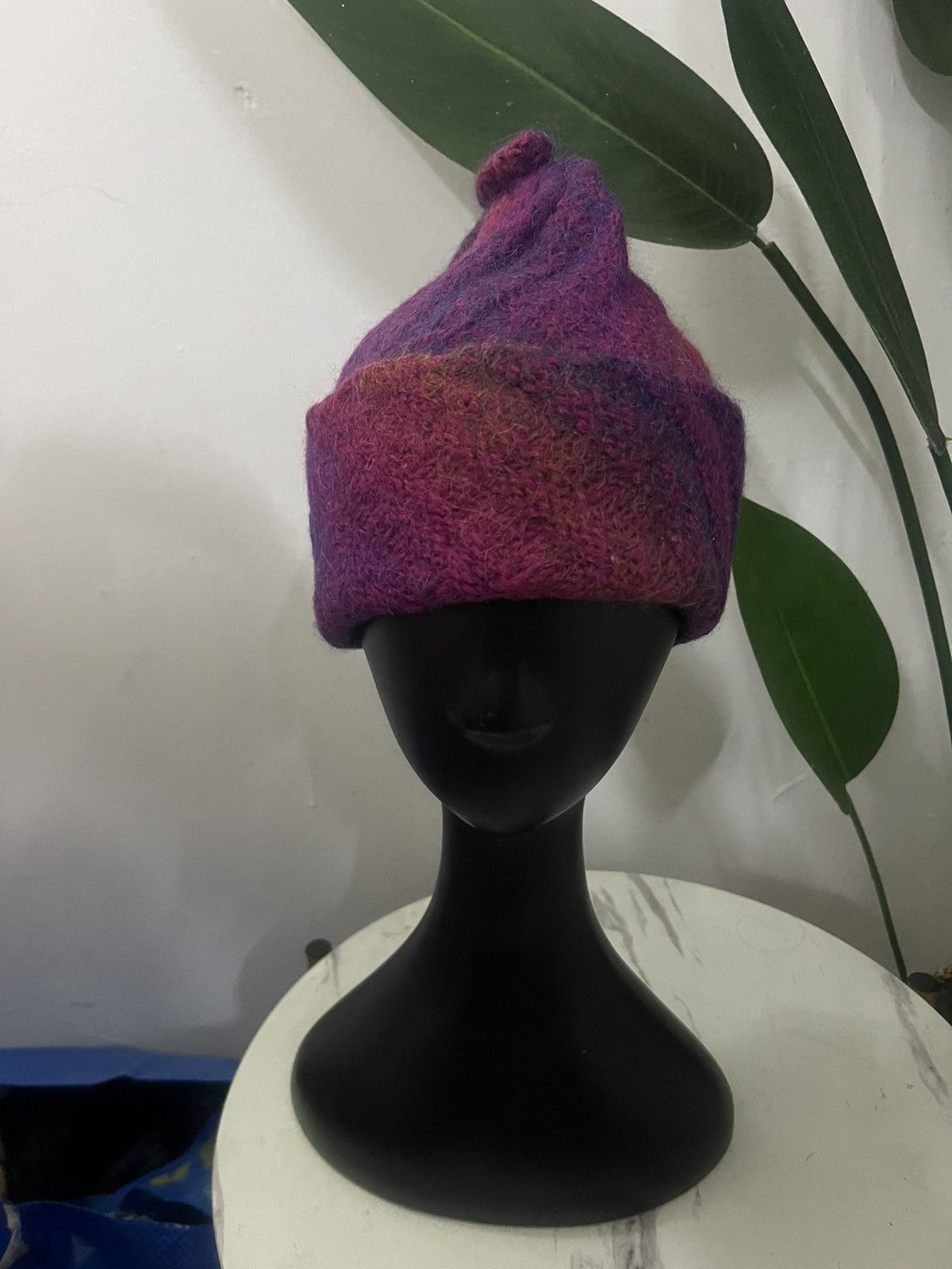 Vintage VINTAGE MOHAIR BEANIE HAT Size ONE SIZE - 2 Thumbnail