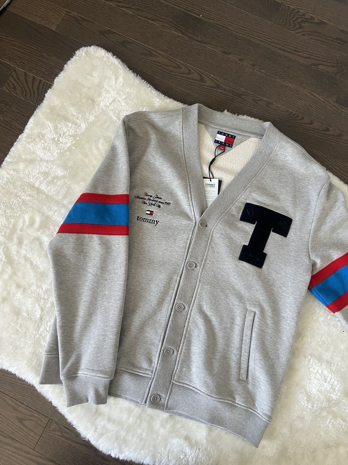 Tommy Hilfiger Grey Tommy Hilfiger sweater Size US L / EU 52-54 / 3 - 5 Thumbnail