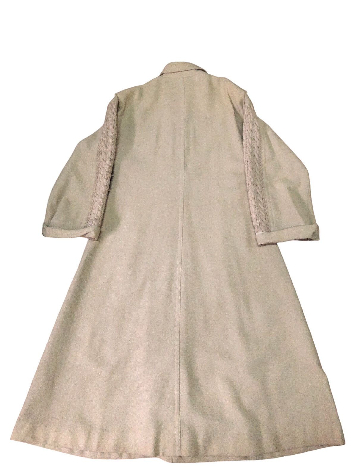 Issey Miyake × Vintage Rare !! Vintage 70’s Tailor By Issey Miyake Wool Long Coat Size S / US 4 / IT 40 - 2 Thumbnail