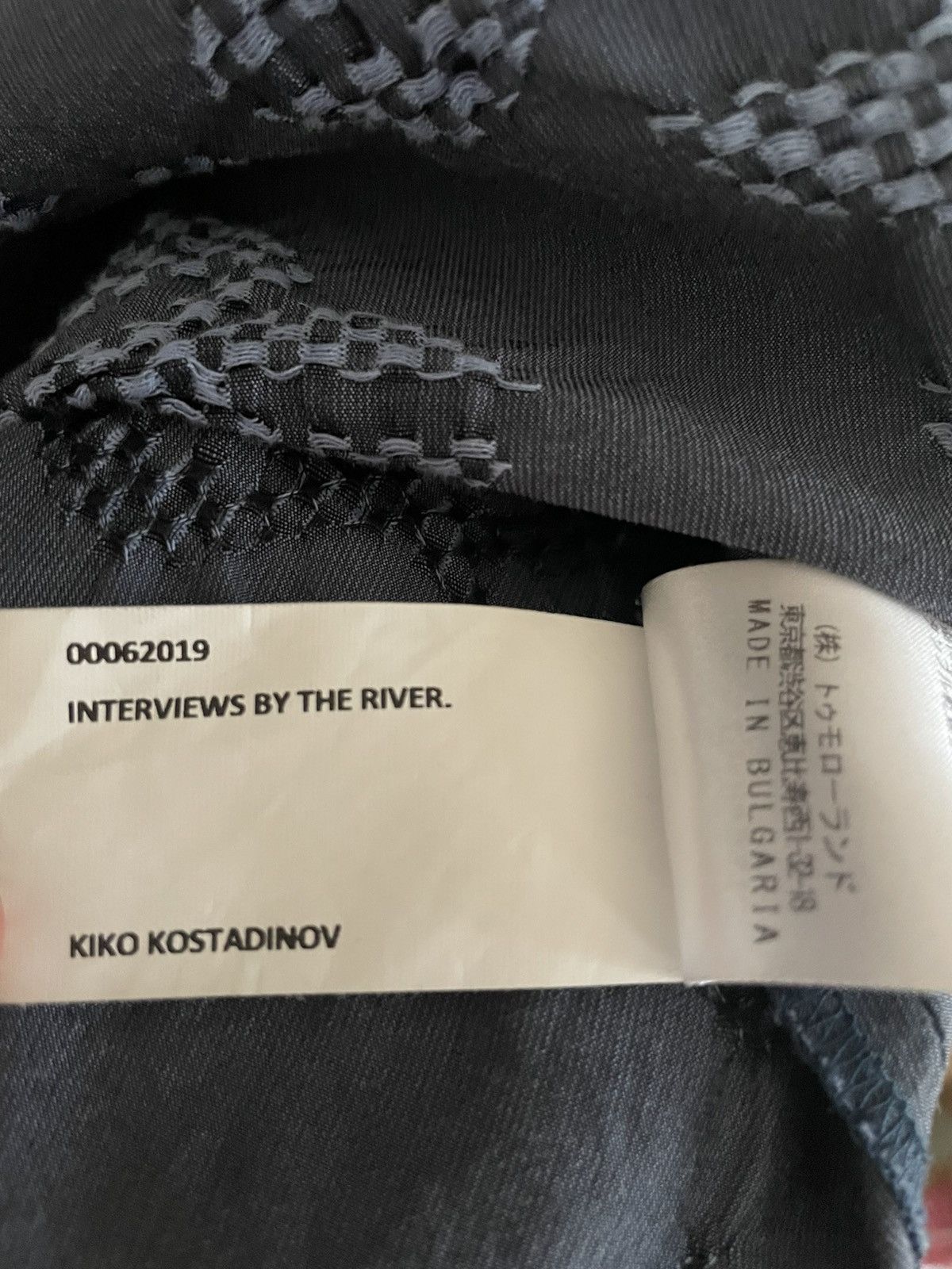 Kiko Kostadinov Kutch Sapphire Shirt- Interviews by the River 00062019 Size US L / EU 52-54 / 3 - 6 Thumbnail